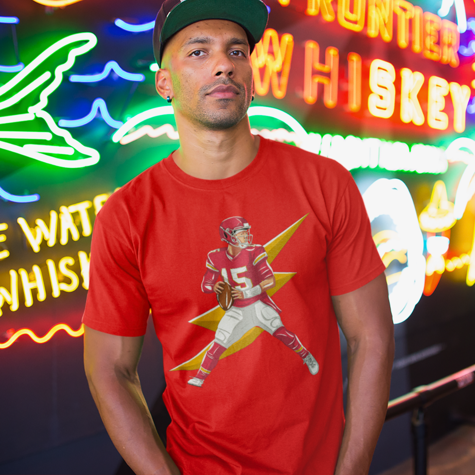 Kansas City Football 6-Pack Shirt Bundle – Black & Red