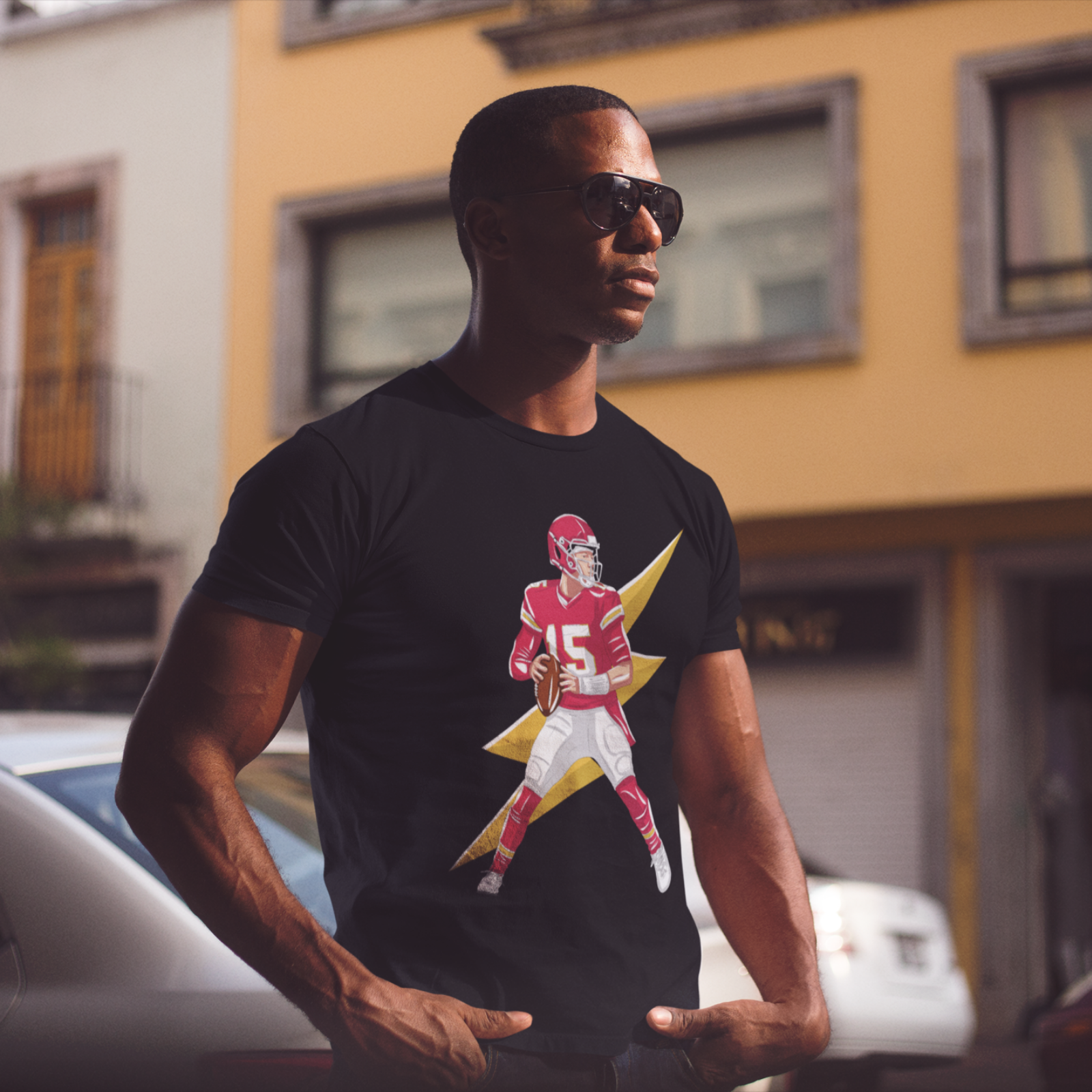 Kansas City Football 3-Pack Shirt Bundle – Black