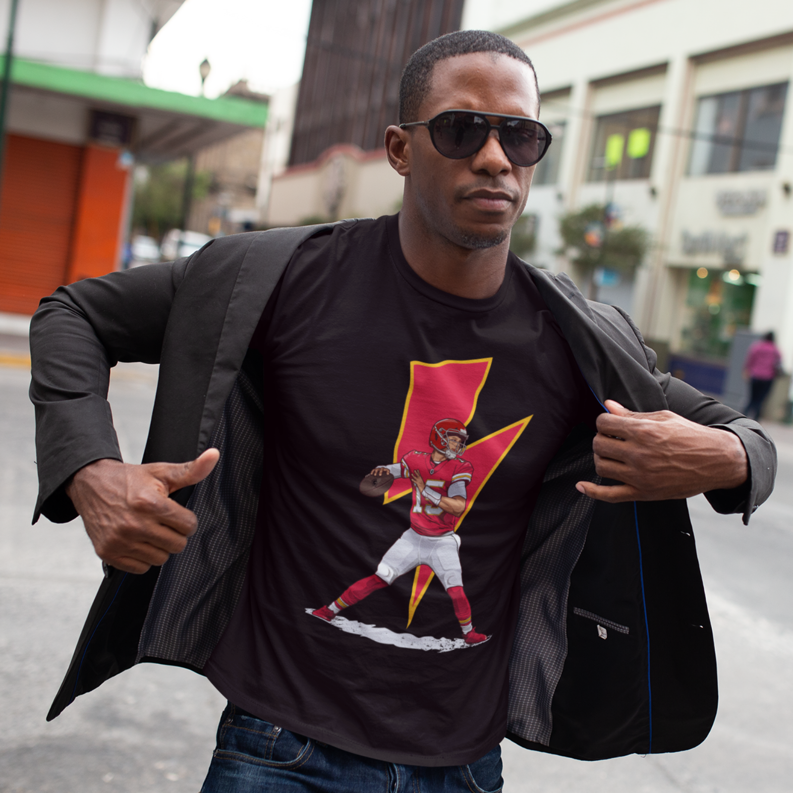 Kansas City Football 3-Pack Shirt Bundle – Black