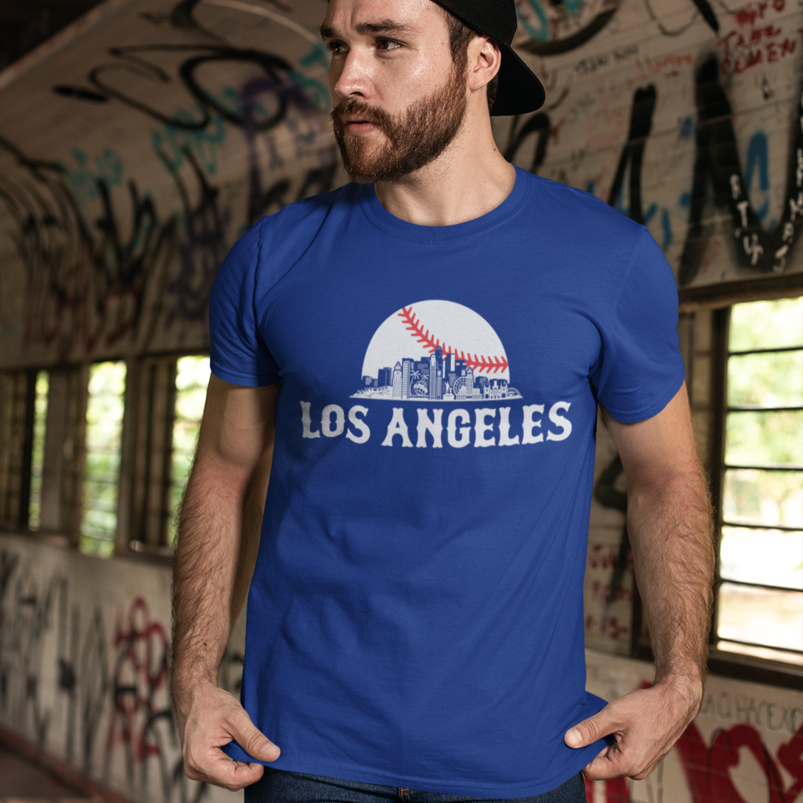 Los Angeles Baseball 5-Pack Shirt Bundle – Blue