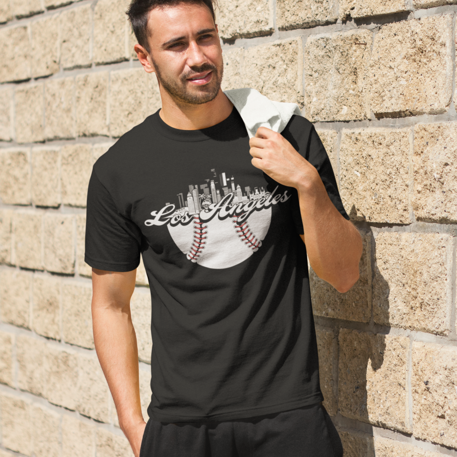 Los Angeles Baseball 6-Pack Shirt Bundle – Black & Blue