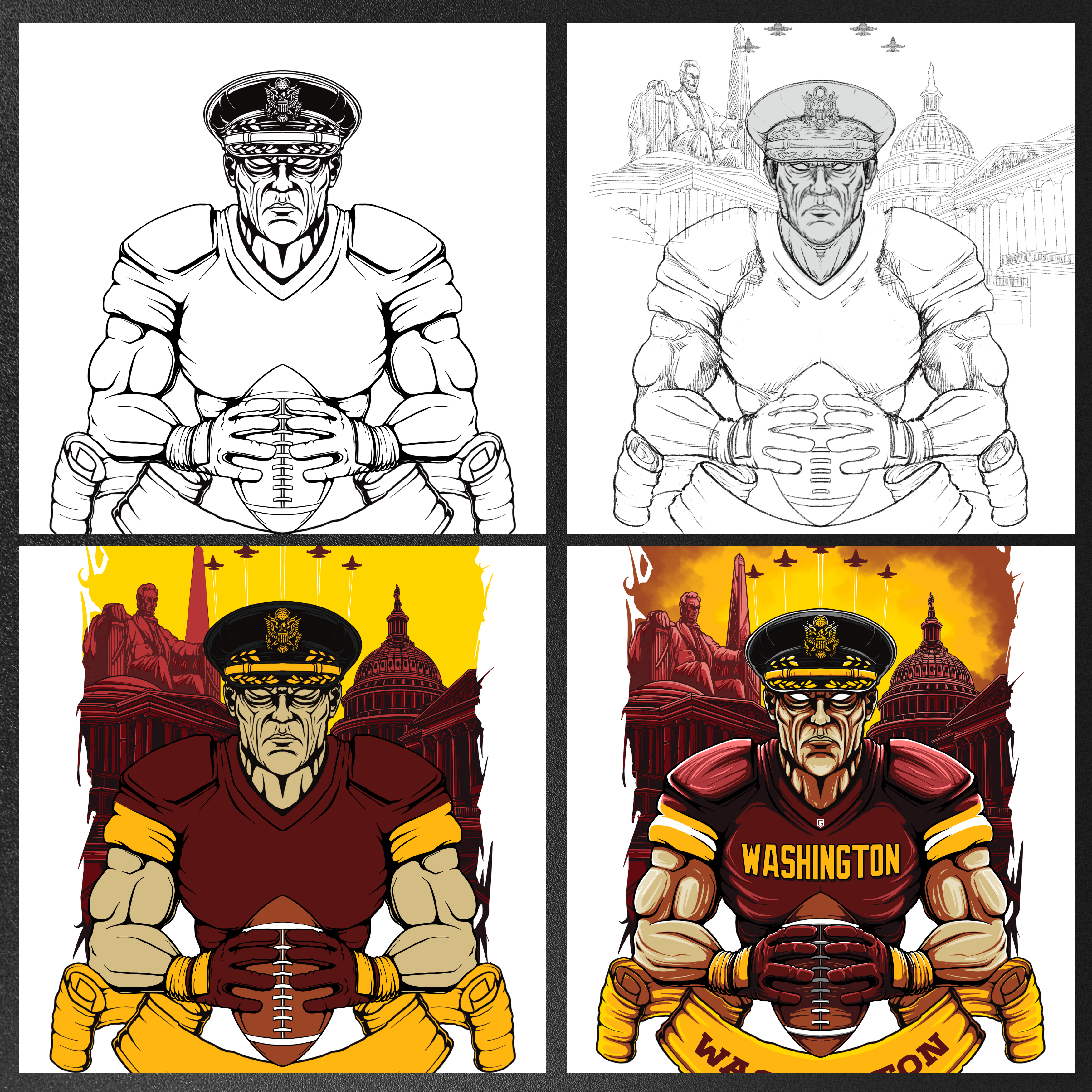 Washington Football Men's T-Shirt