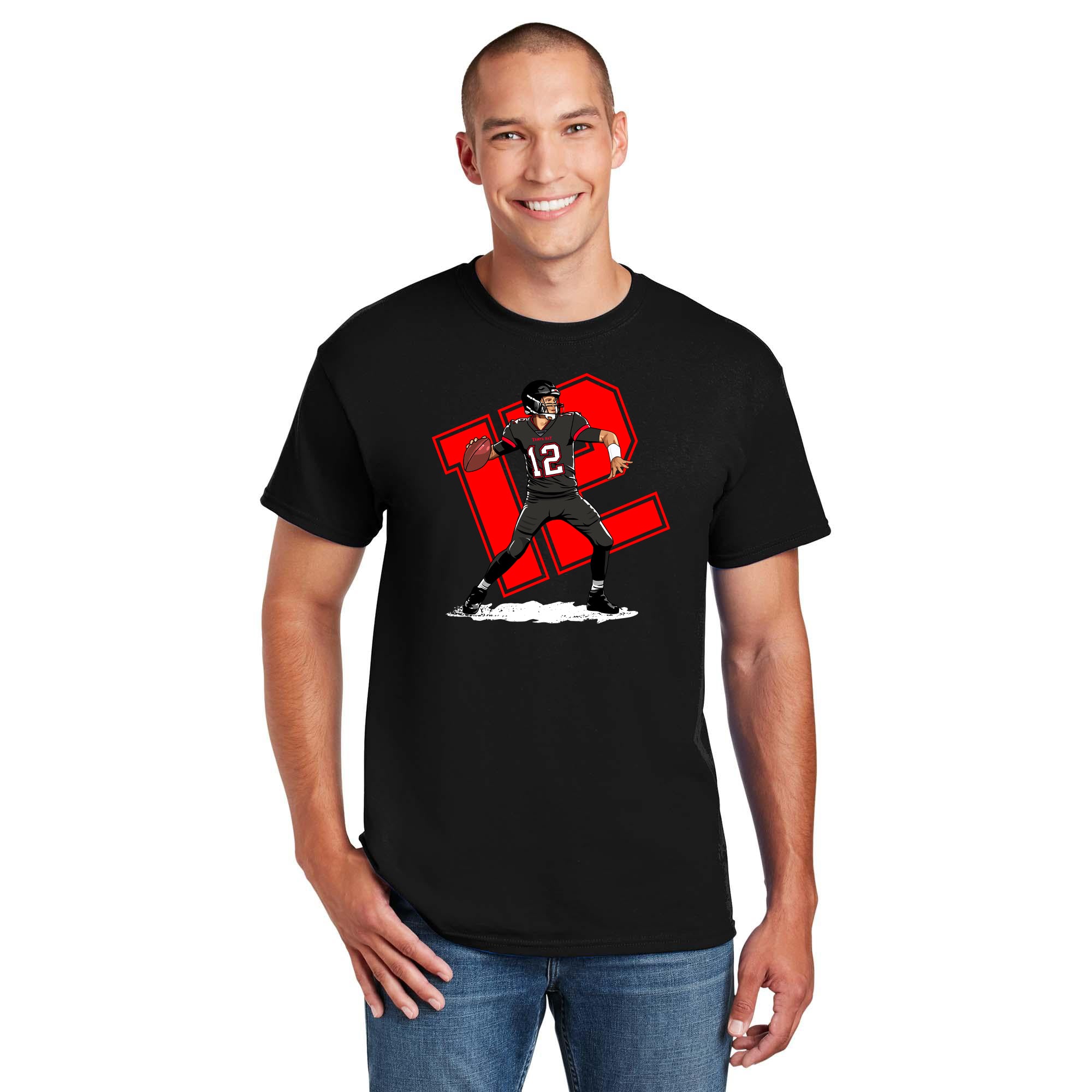 Tampa Bay Quarterback Football Men's T-Shirt