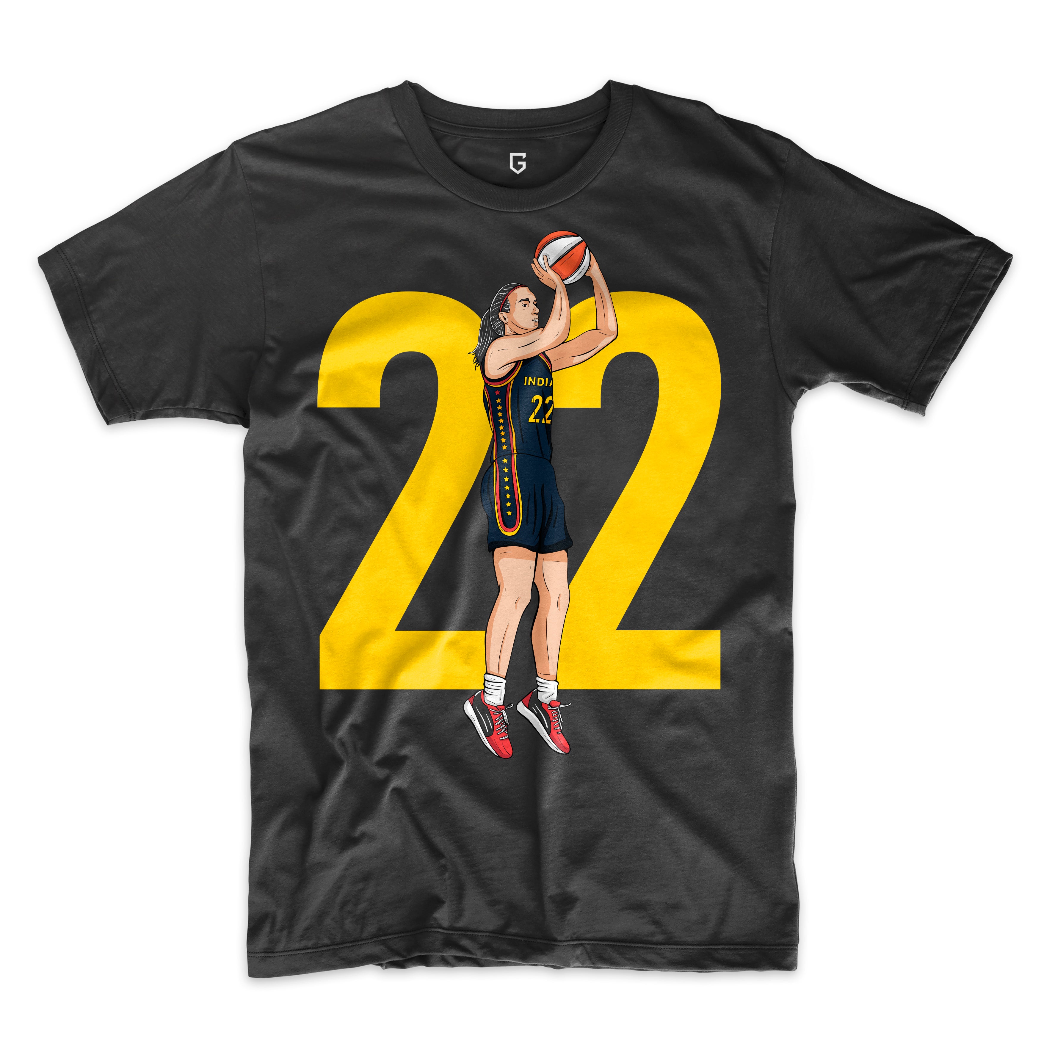 Caitlin Indiana Player #22 Basketball Men's Women's T-Shirt
