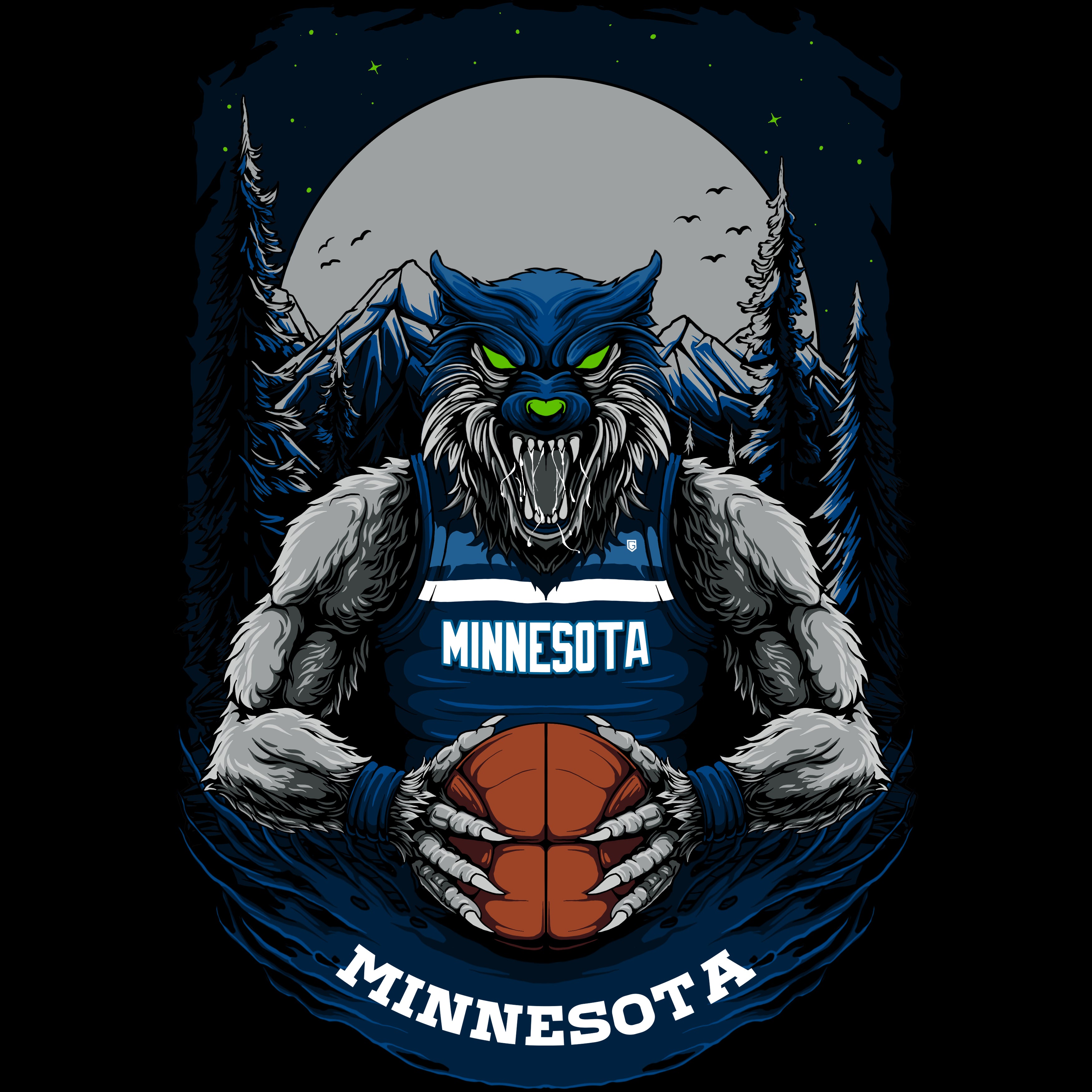 Minnesota Basketball Men's Graphic T-Shirt