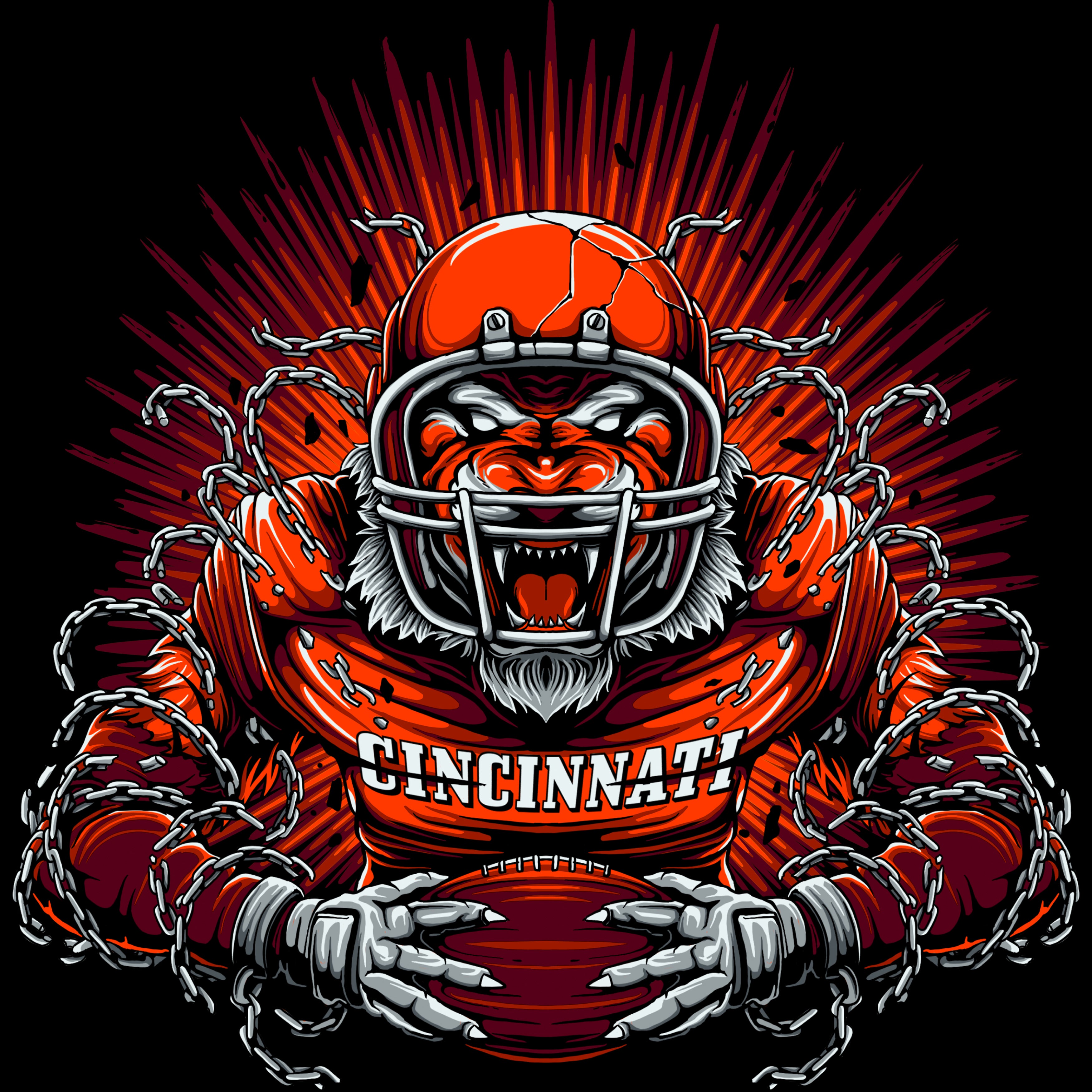 Cincinnati Football Men's T-Shirt