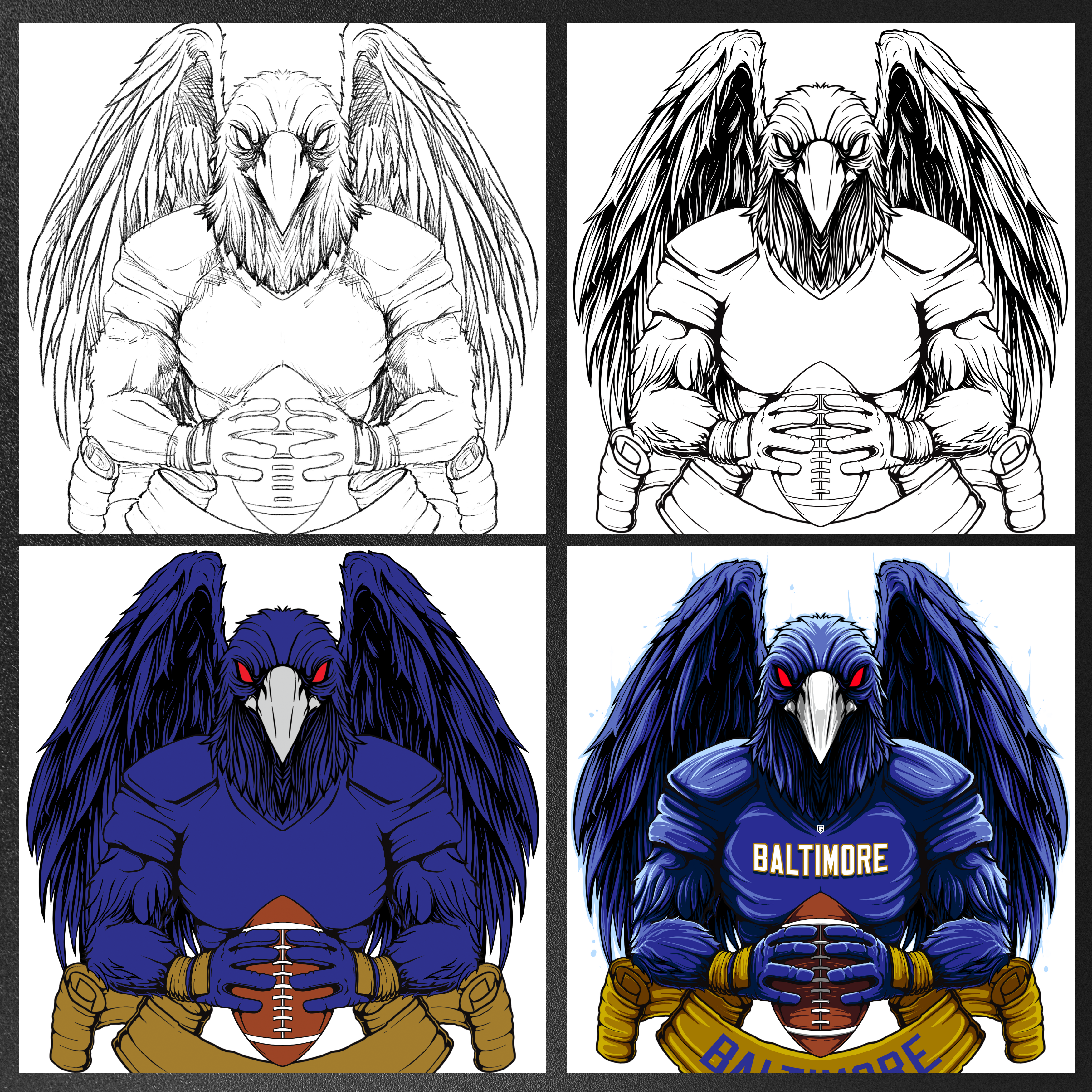 Baltimore Football Men's T-Shirt