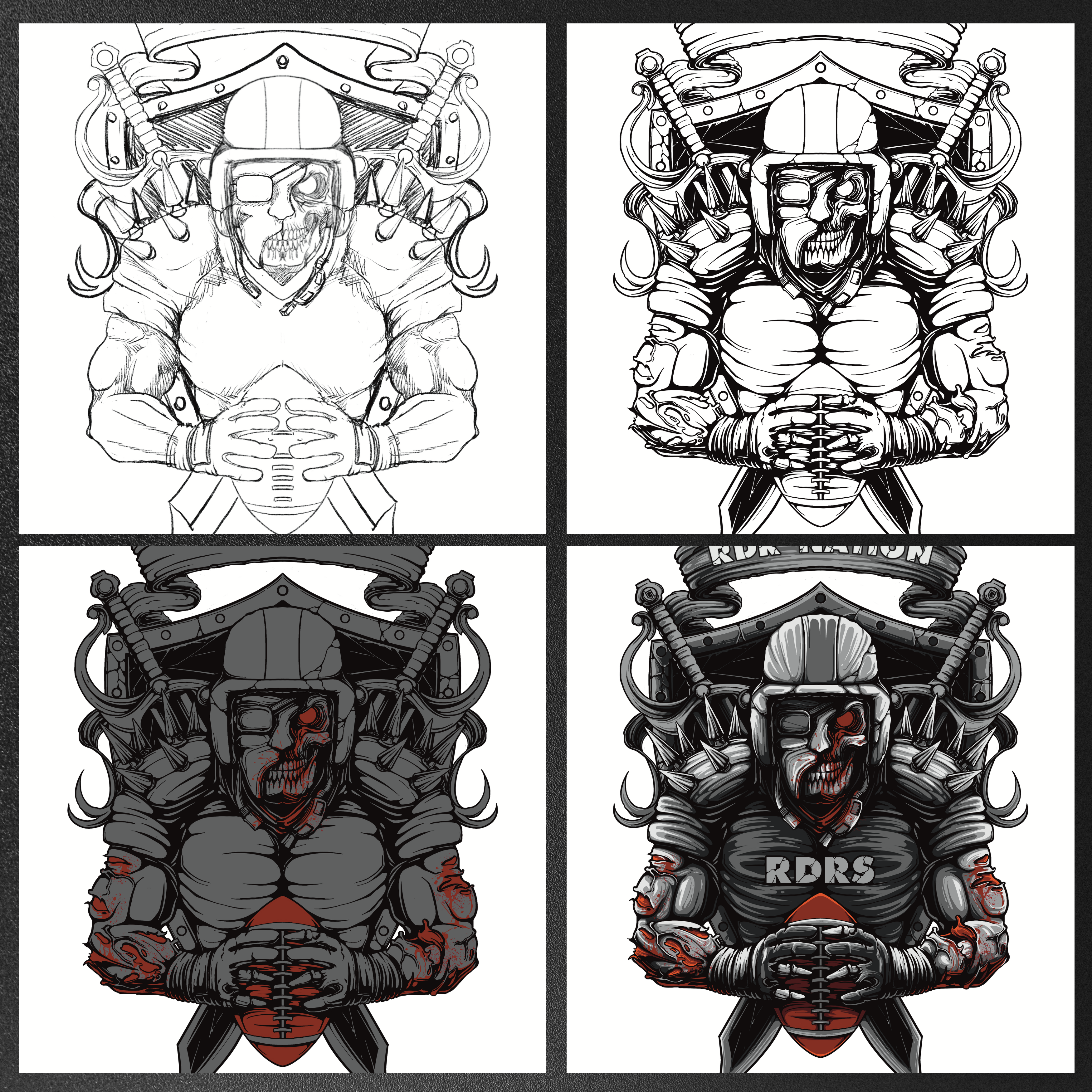 Las Vegas Football Men's Graphic Sweatshirt