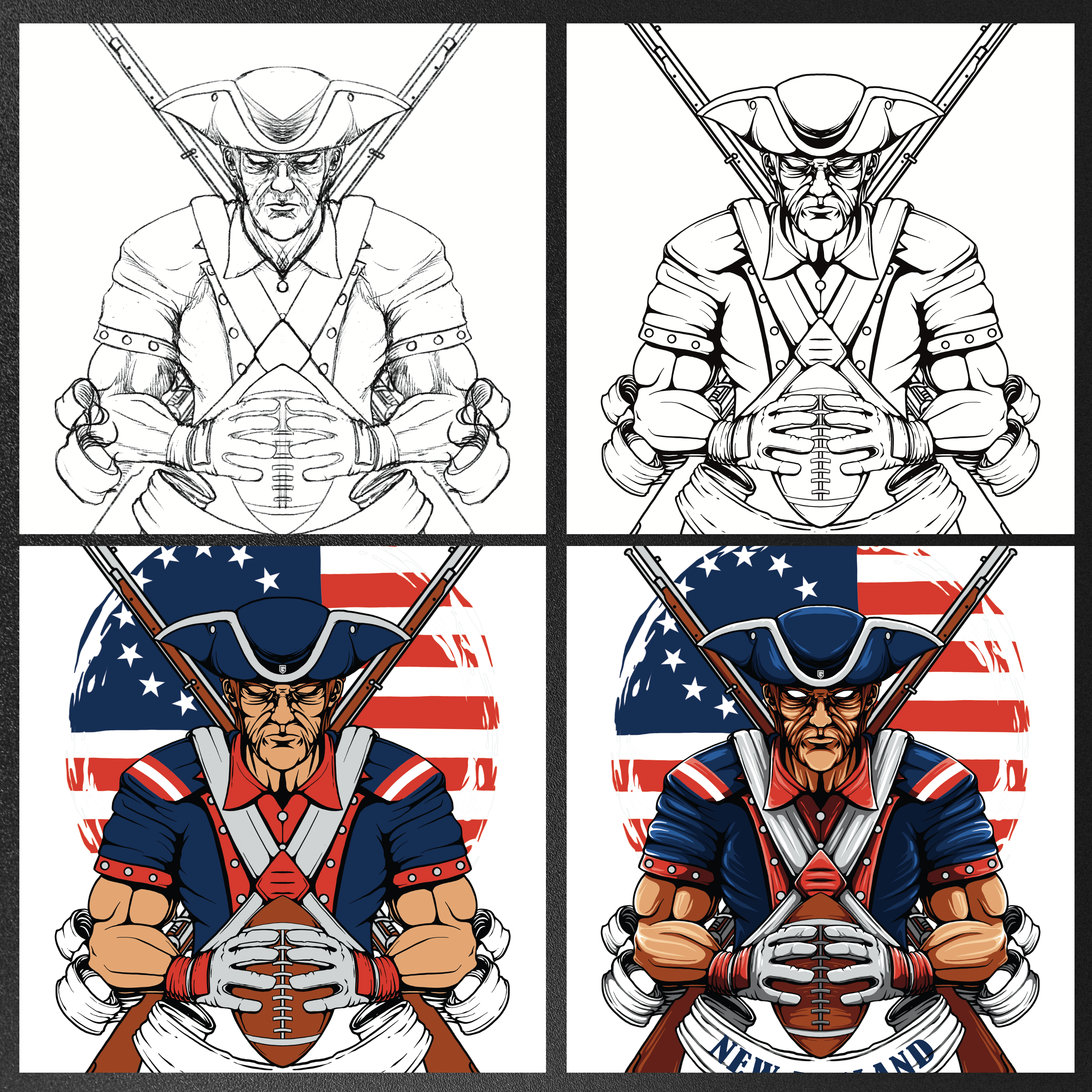 New England Football Men's T-Shirt