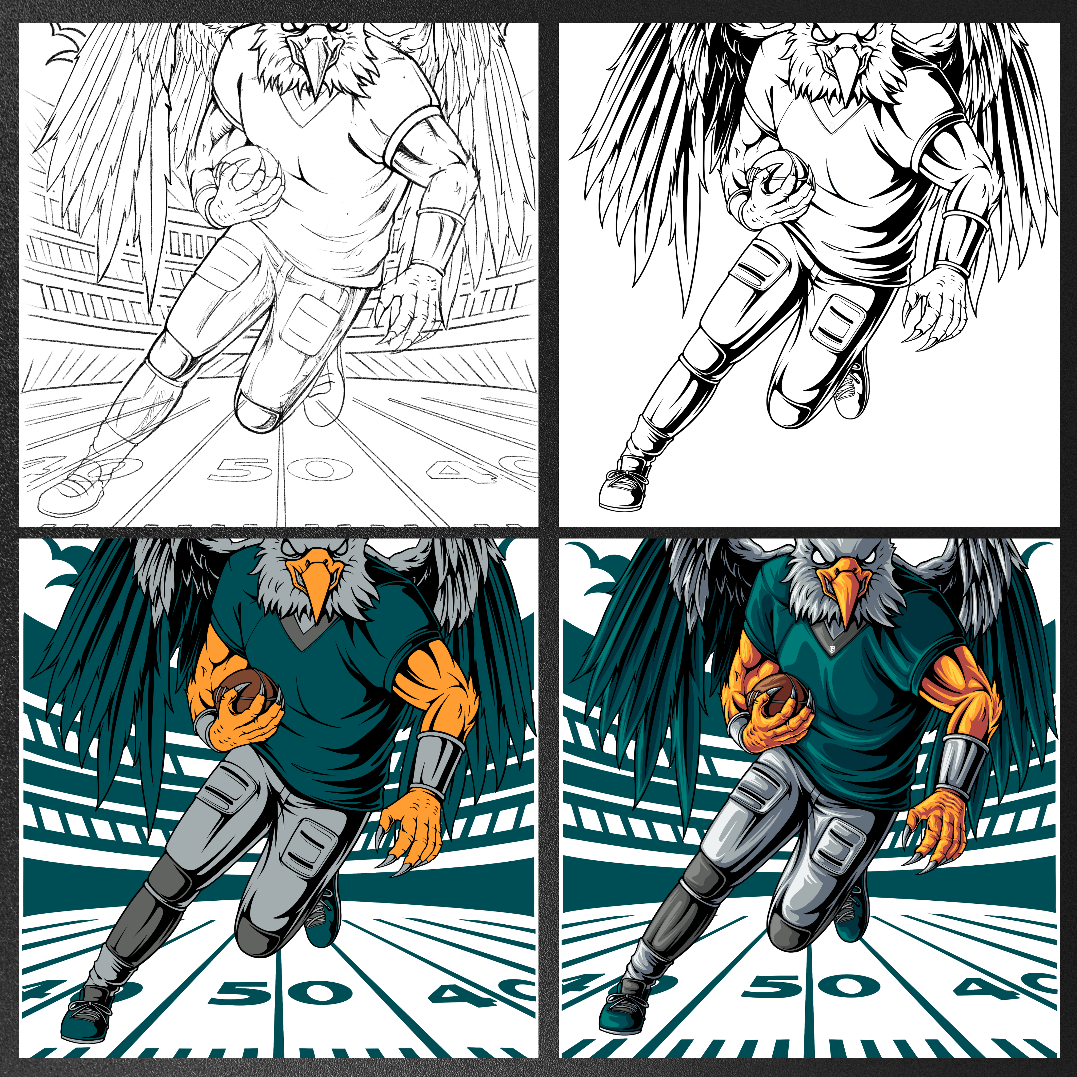 Philadelphia Football Run Men's T-Shirt