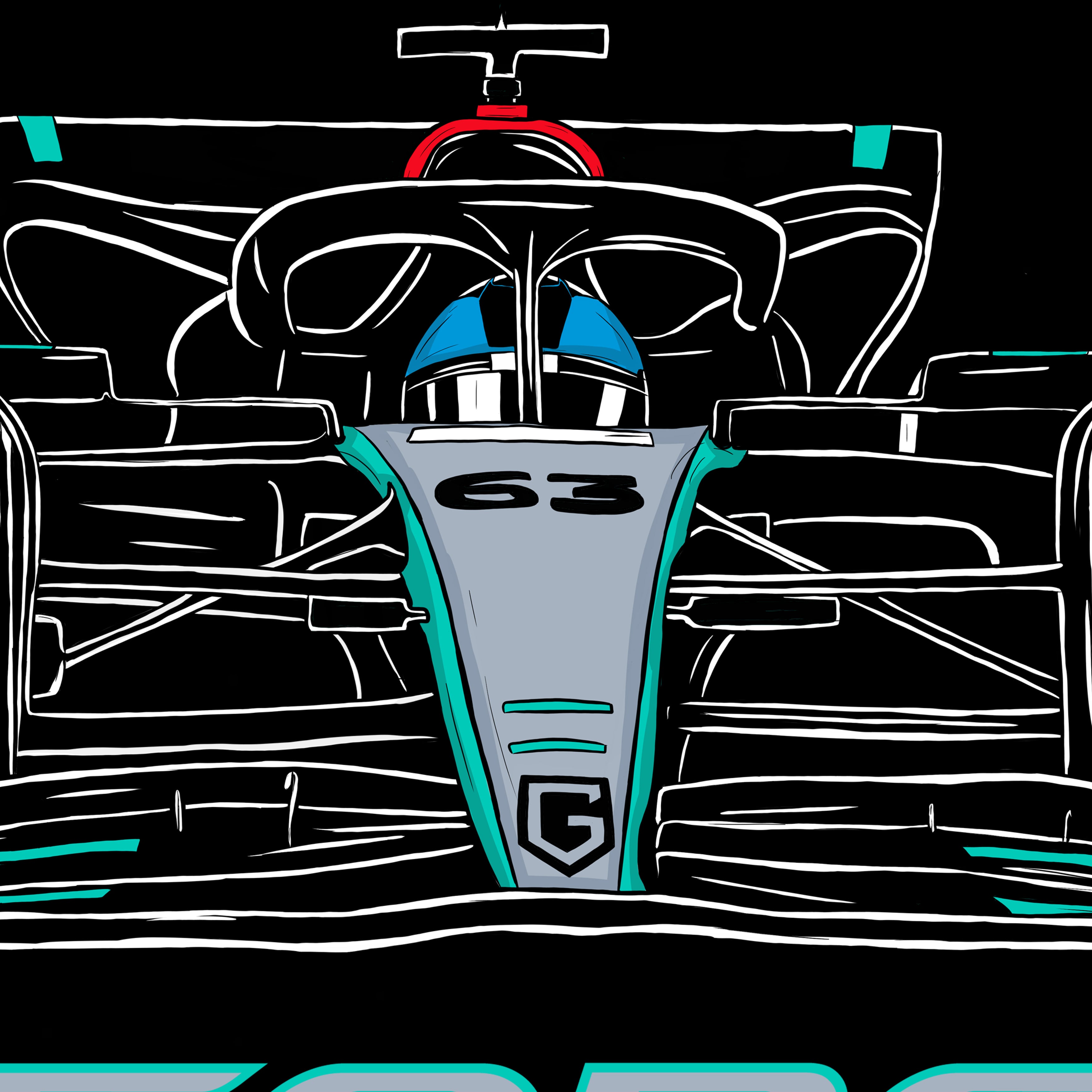 FORMULA BRITISH RACING - GEORGE #63