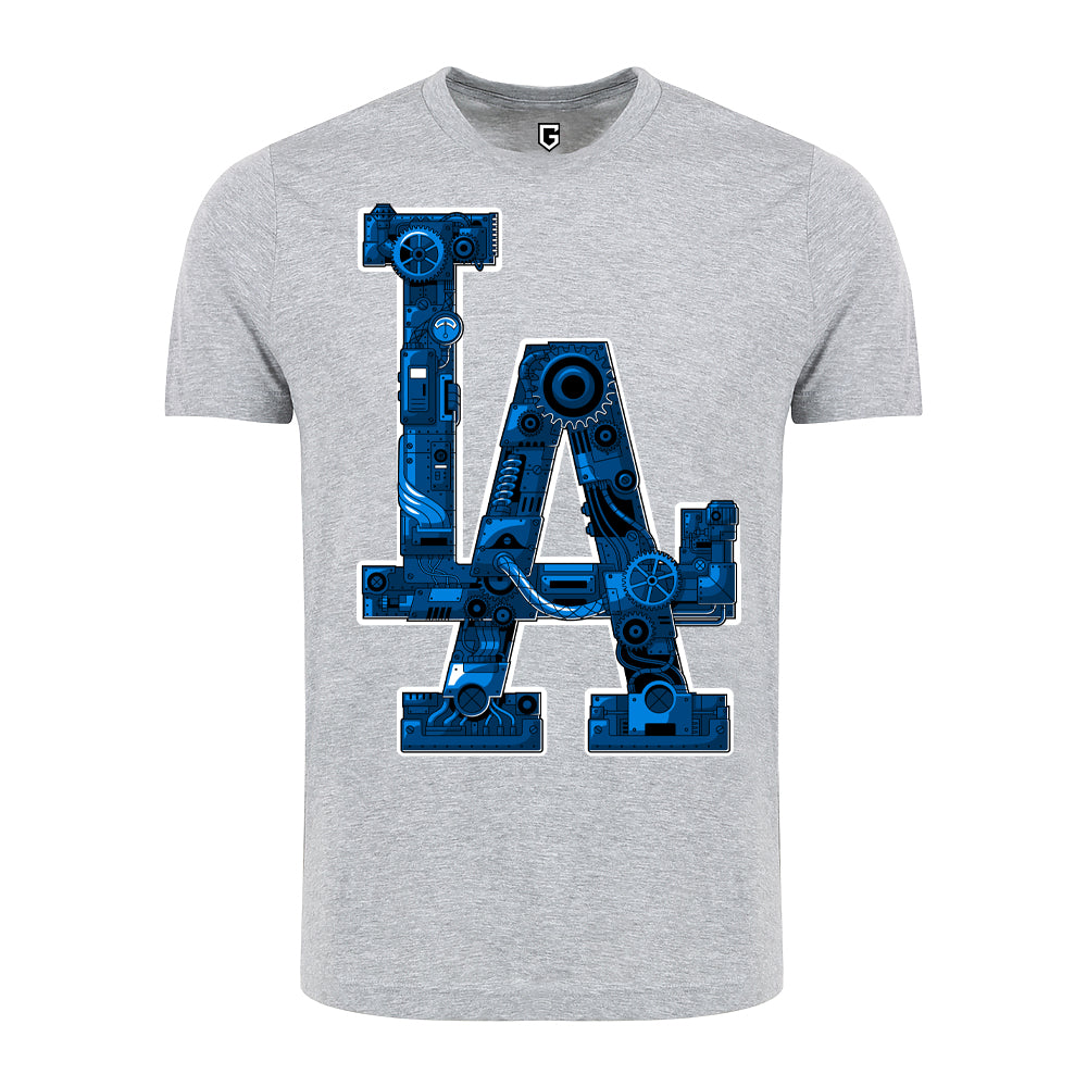 Los Angeles Steampunk Baseball Men's T-Shirt