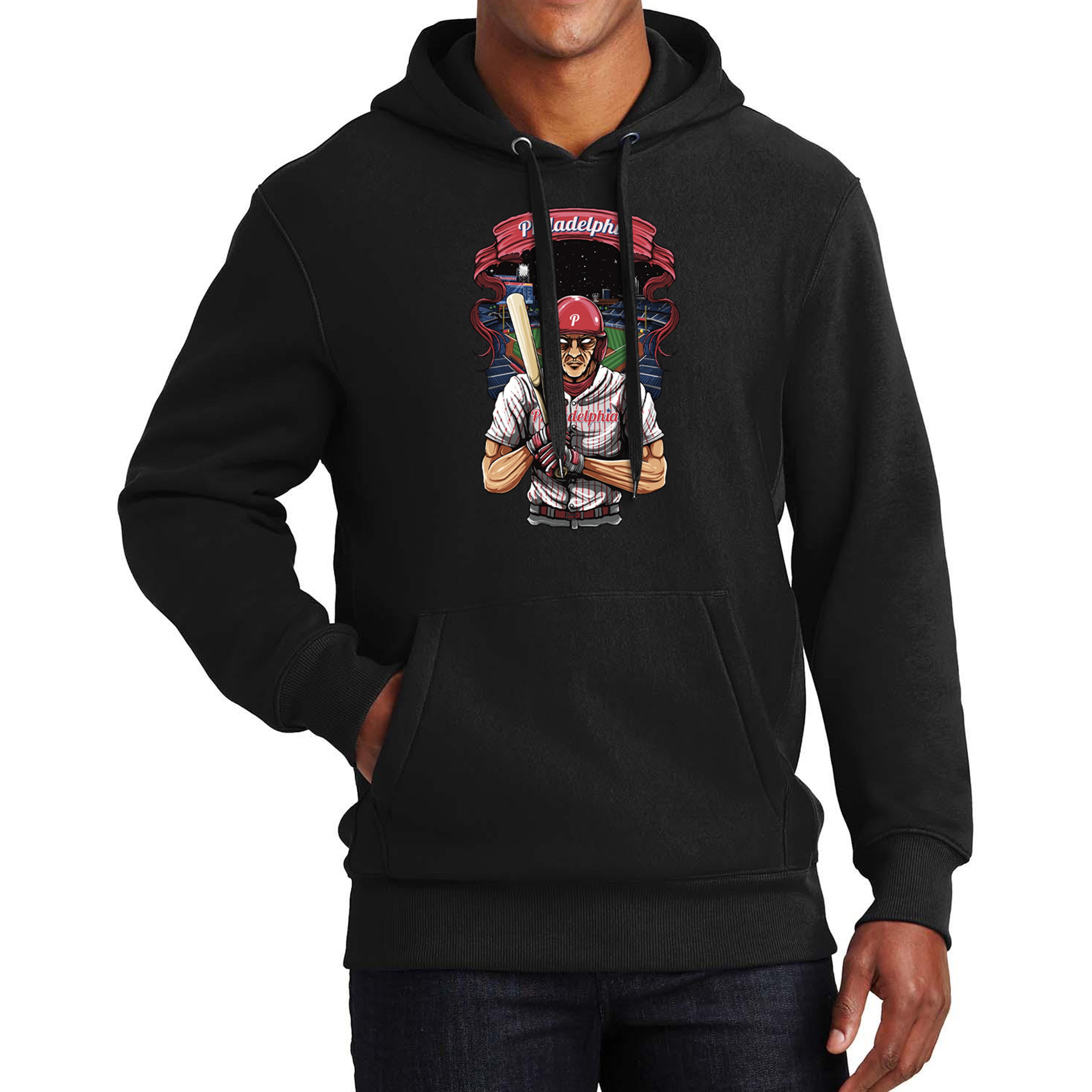 Philadelphia Baseball Men's Graphic Hoodie