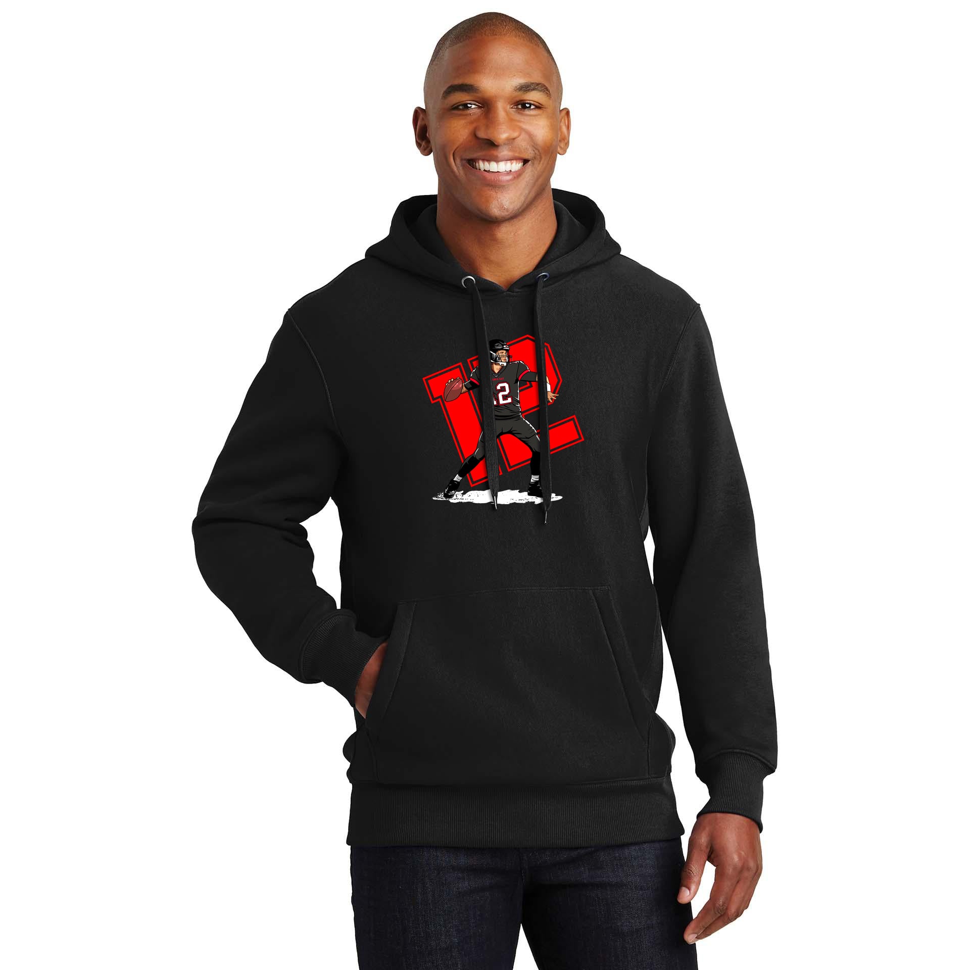 Tampa Bay Football Quarterback Men's Graphic Hoodie