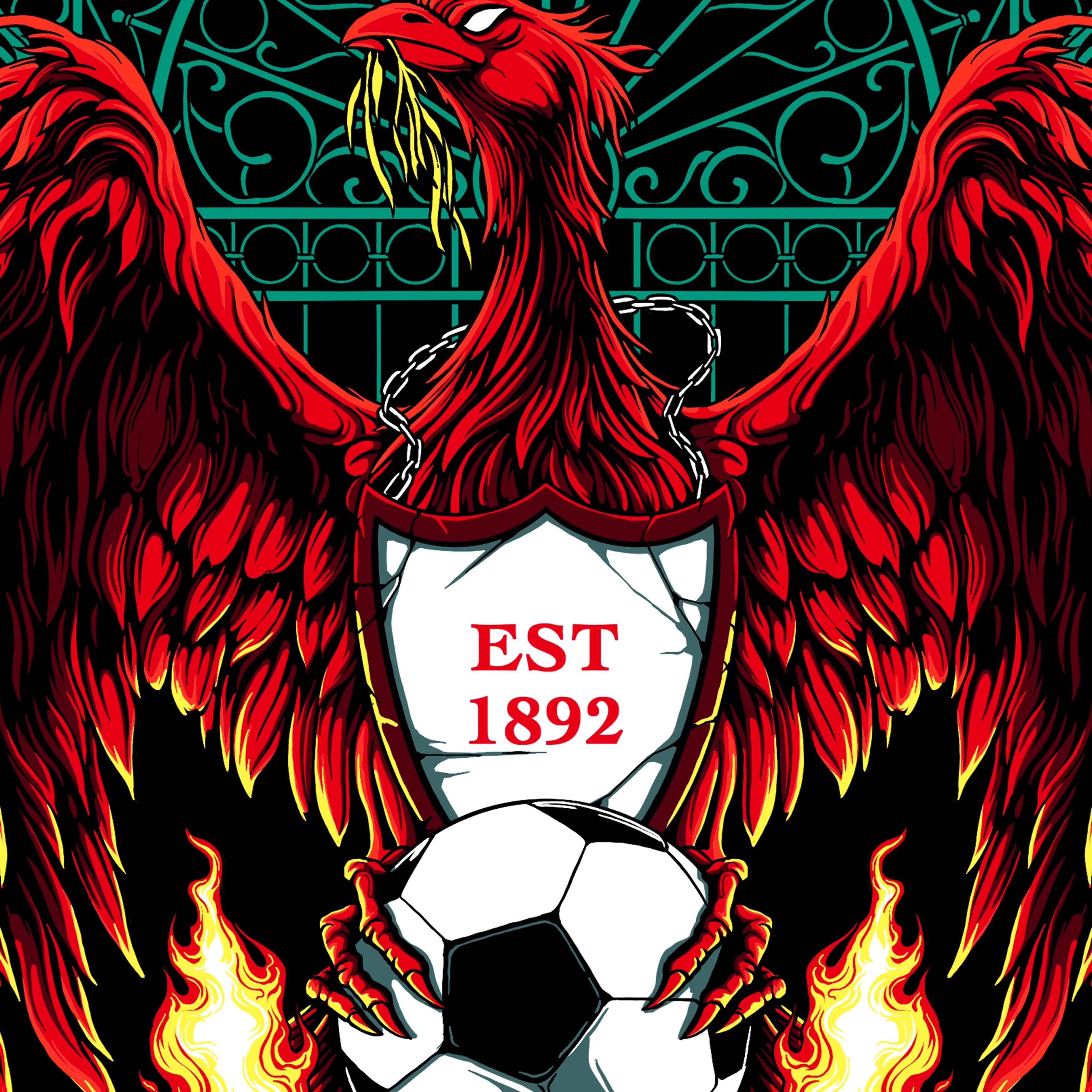 Liverpool Premier FC Futbol Soccer Men's T-Shirt