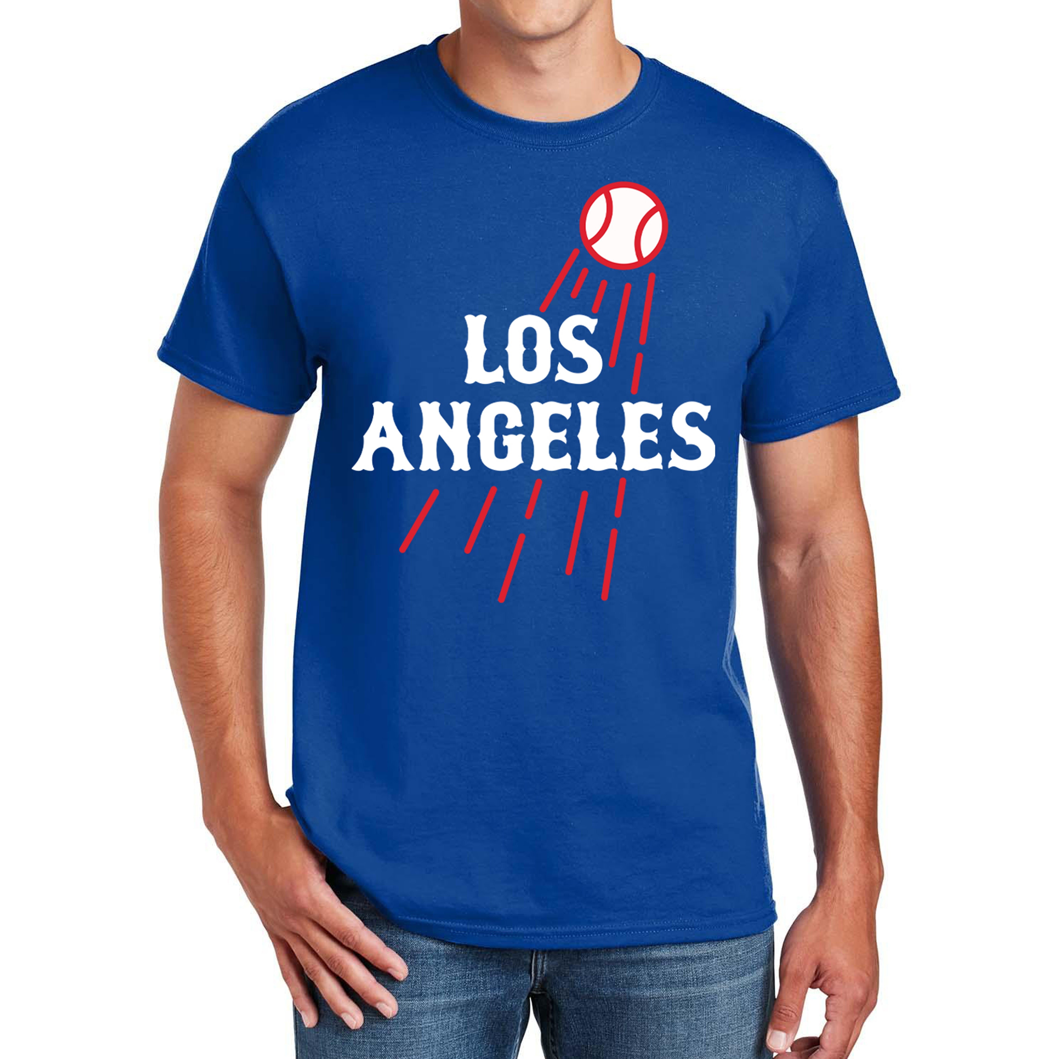 Los Angeles Baseball Men's T-Shirt