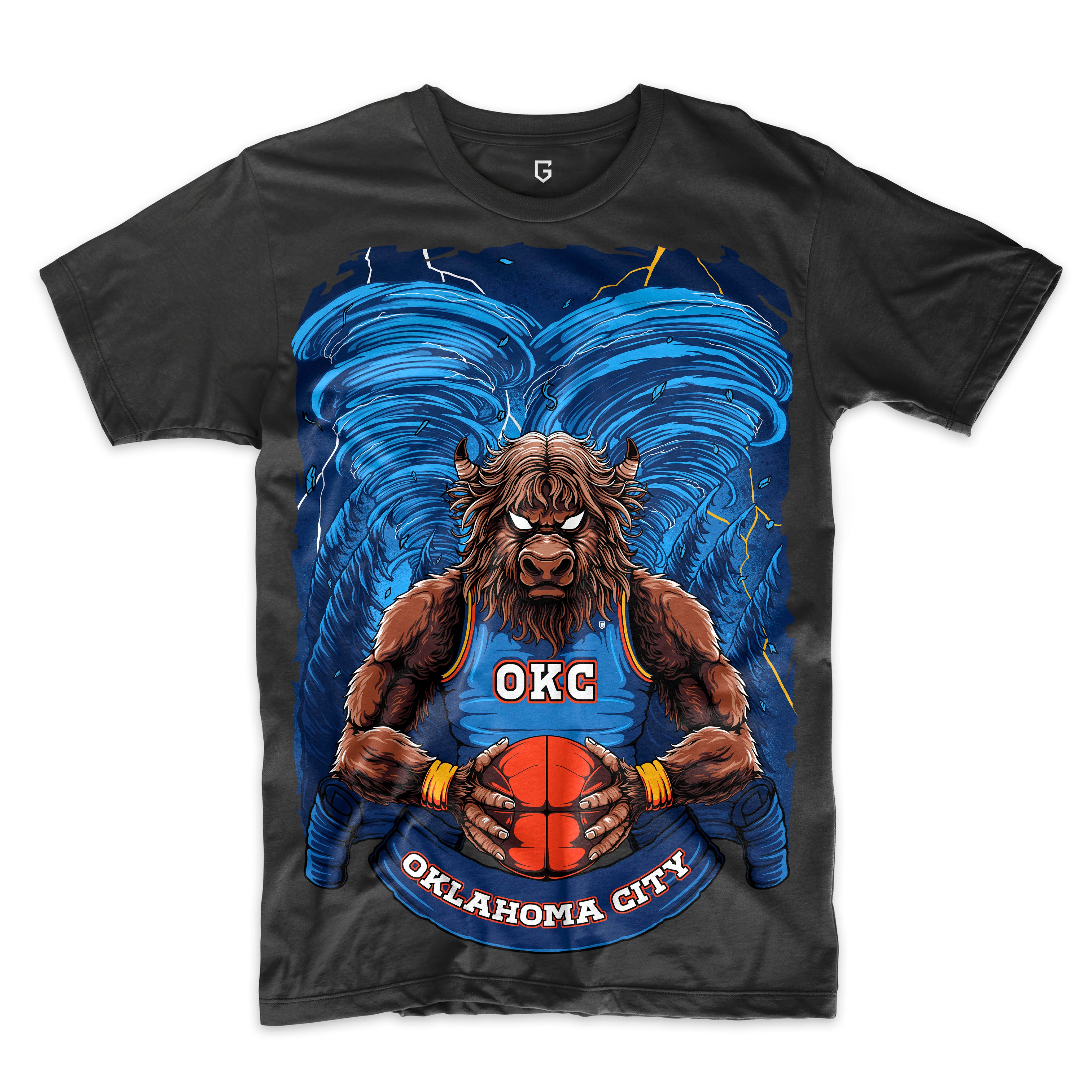 Oklahoma City Basketball Men's T-Shirt