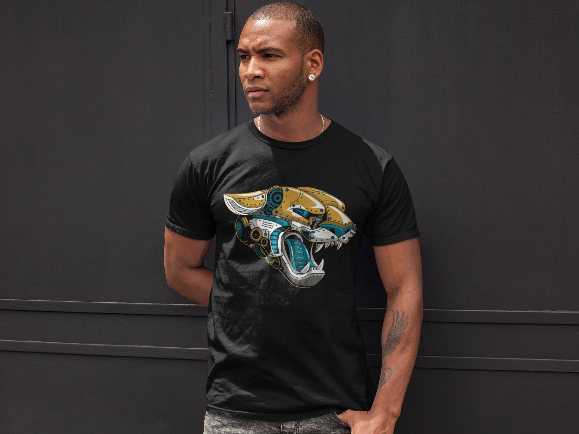 Jacksonville Steampunk Football Men's T-Shirt