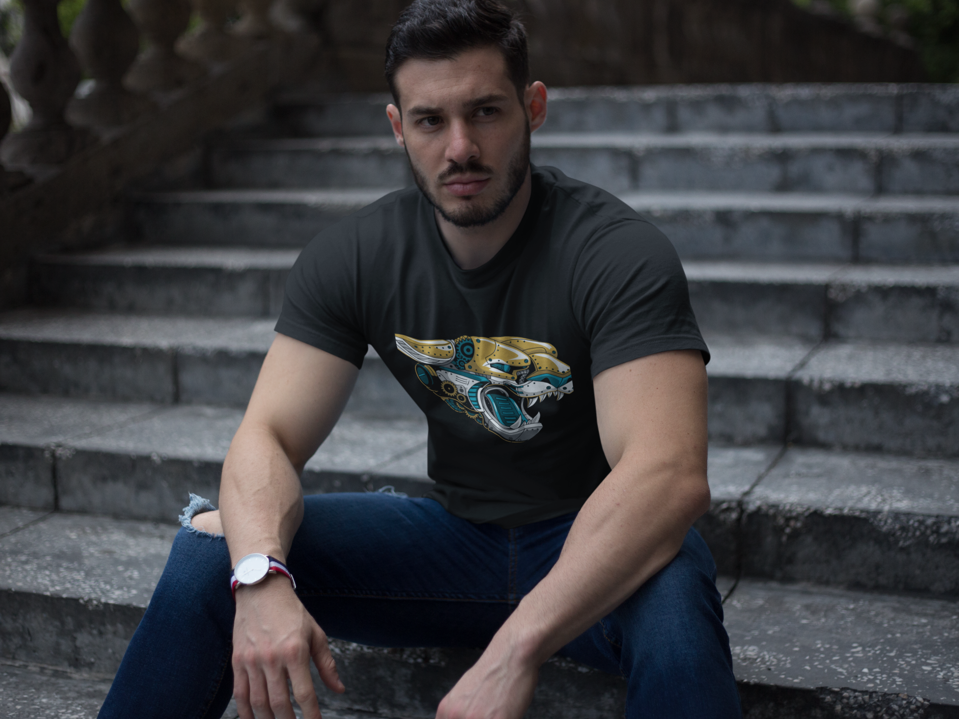 Jacksonville Steampunk Football Men's T-Shirt