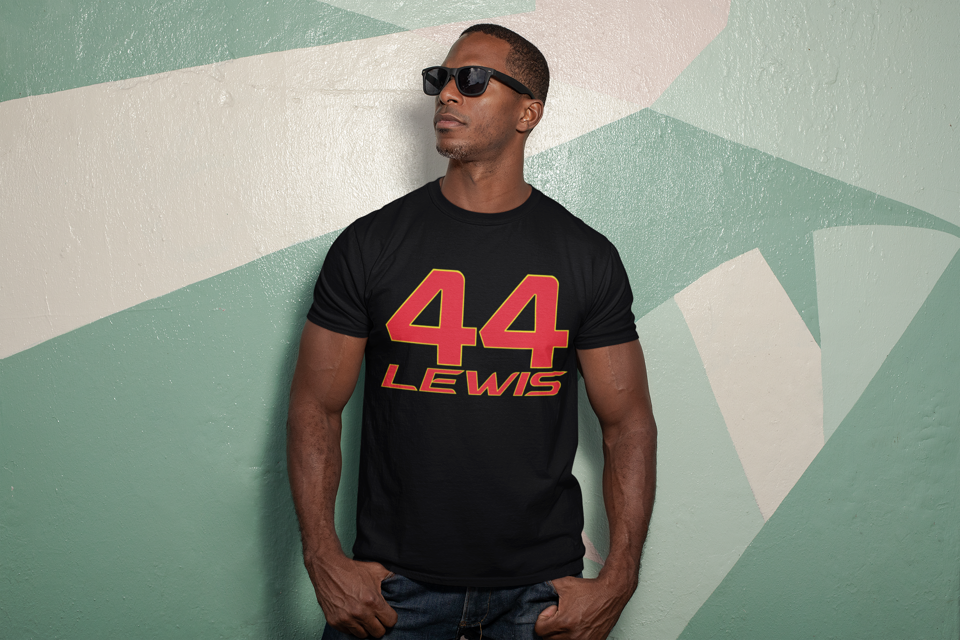 Formula Racing - LEWIS 44 - Men's Graphic T-Shirt