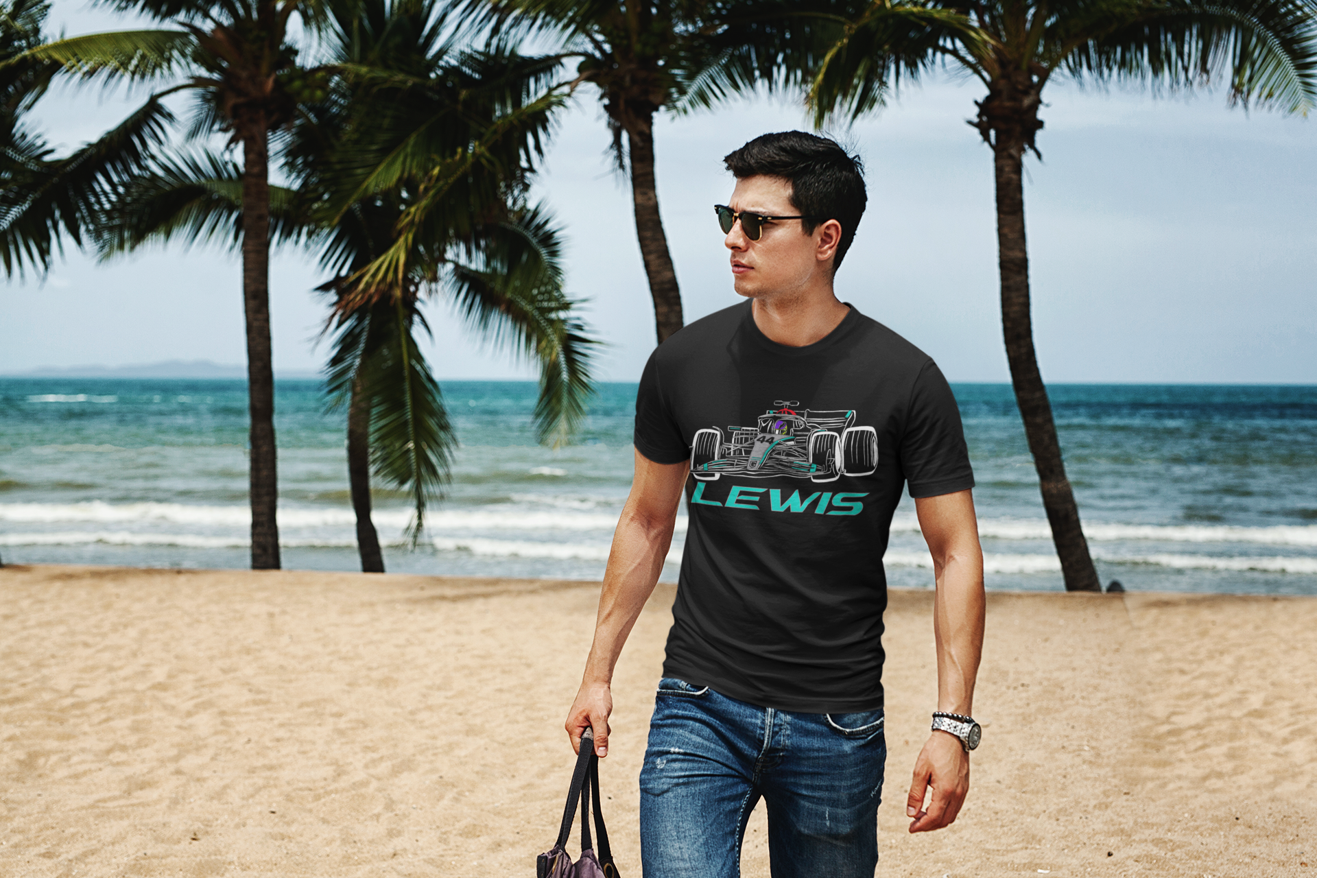 Formula Racing - LEWIS - Men's Graphic T-Shirt