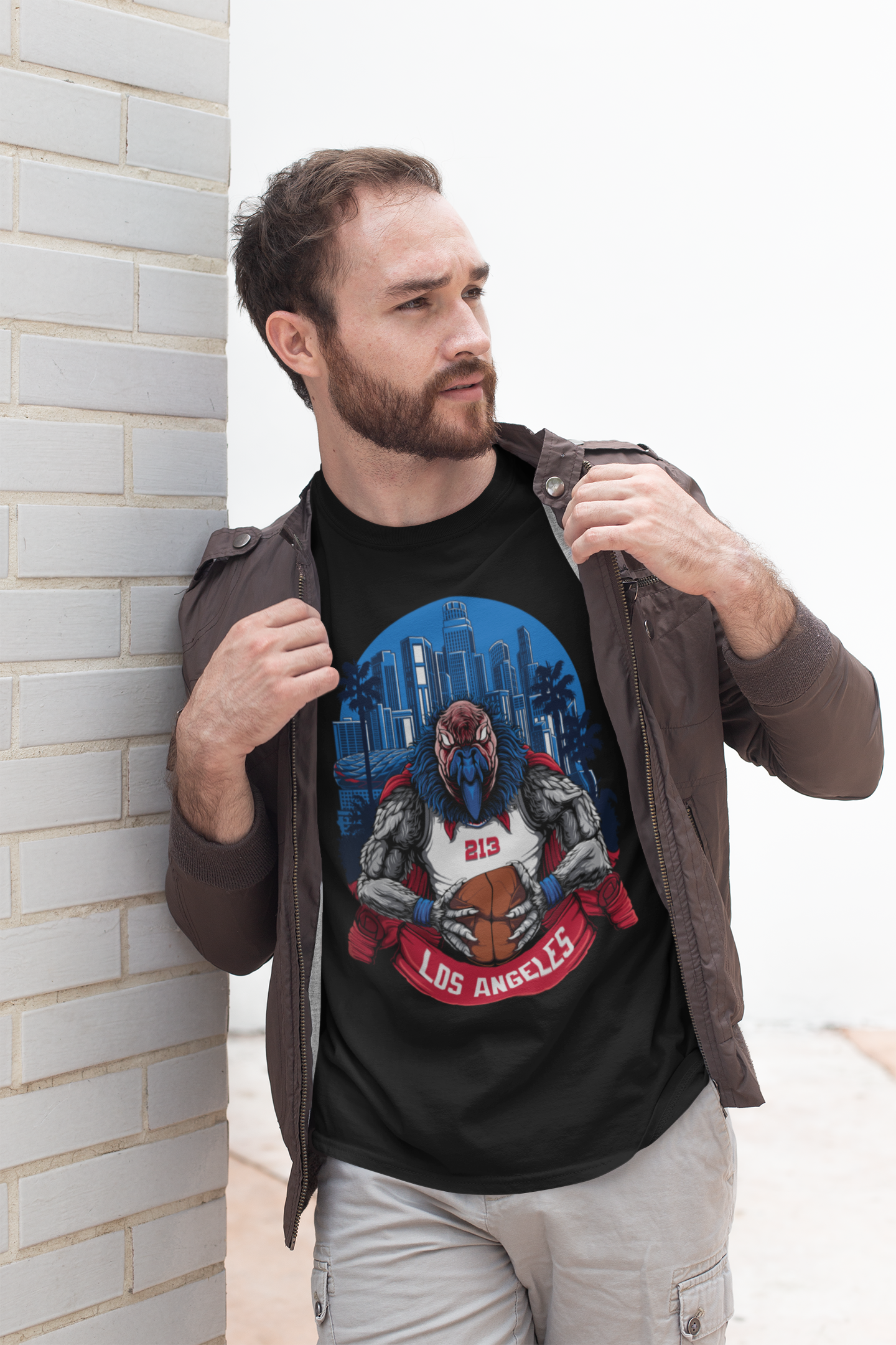 Los Angeles Basketball Chuck Men's T-Shirt