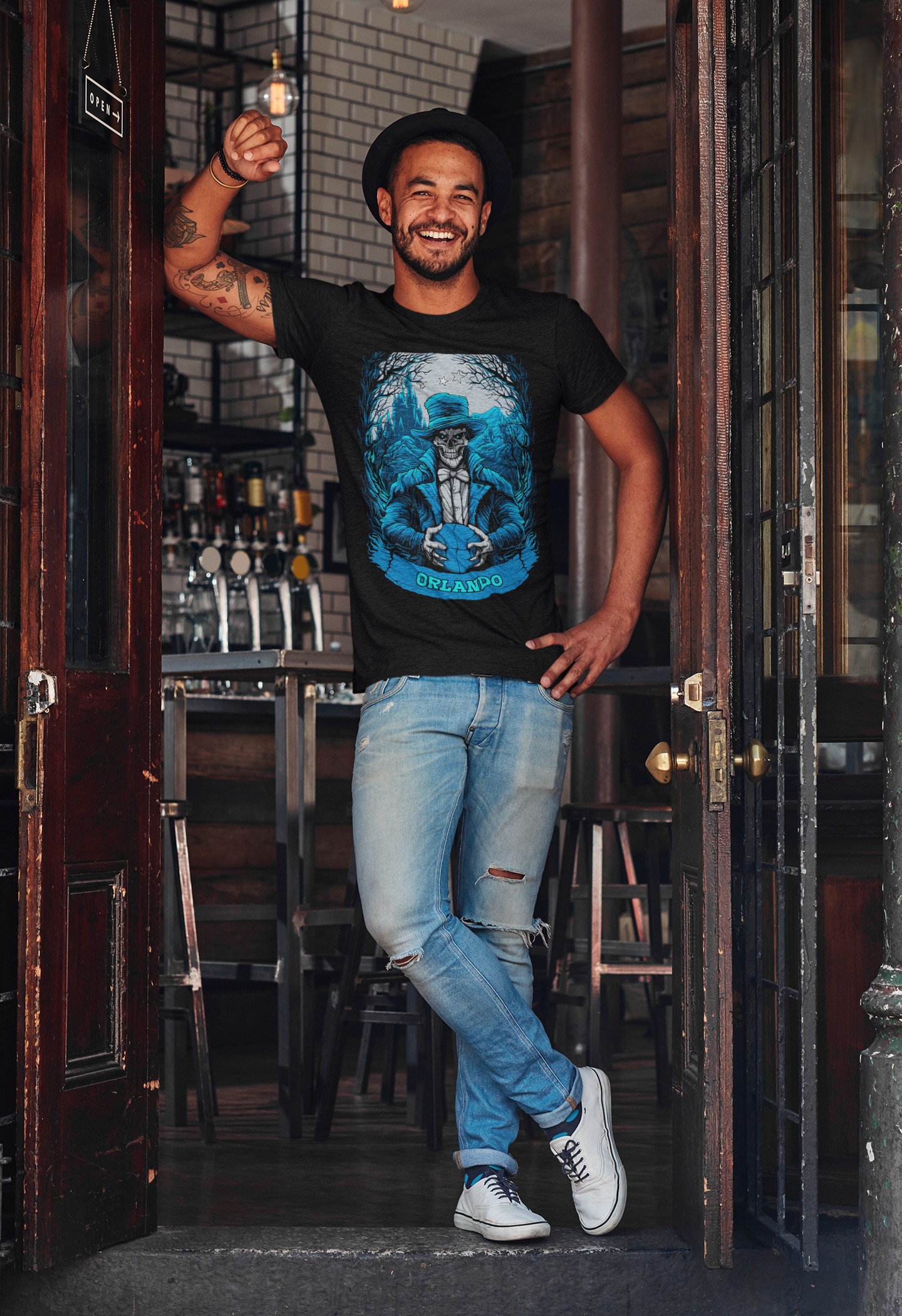 Orlando Basketball Men's Graphic T-Shirt