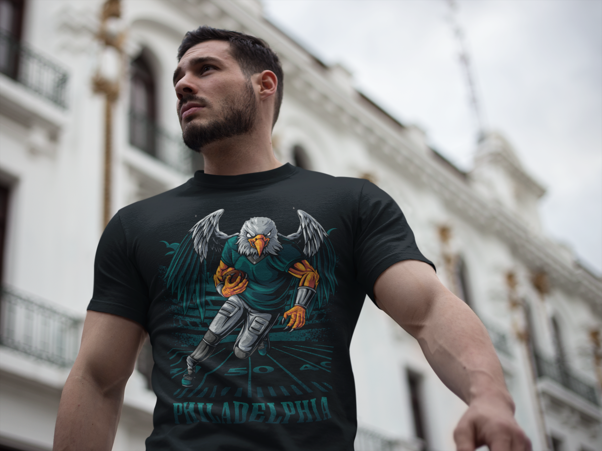 Philadelphia Football Run Men's T-Shirt