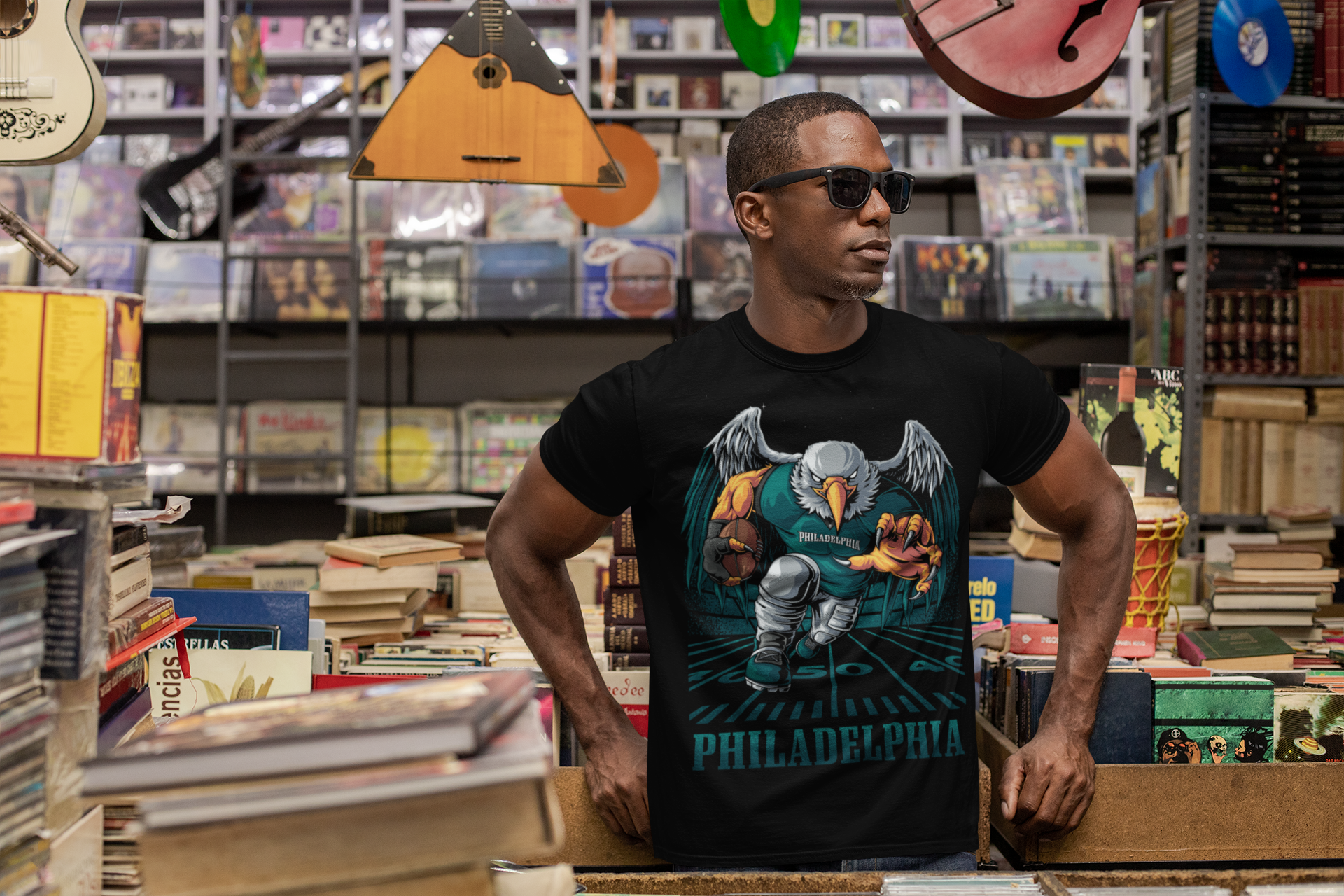 Philadelphia Football Rush Men's T-Shirt