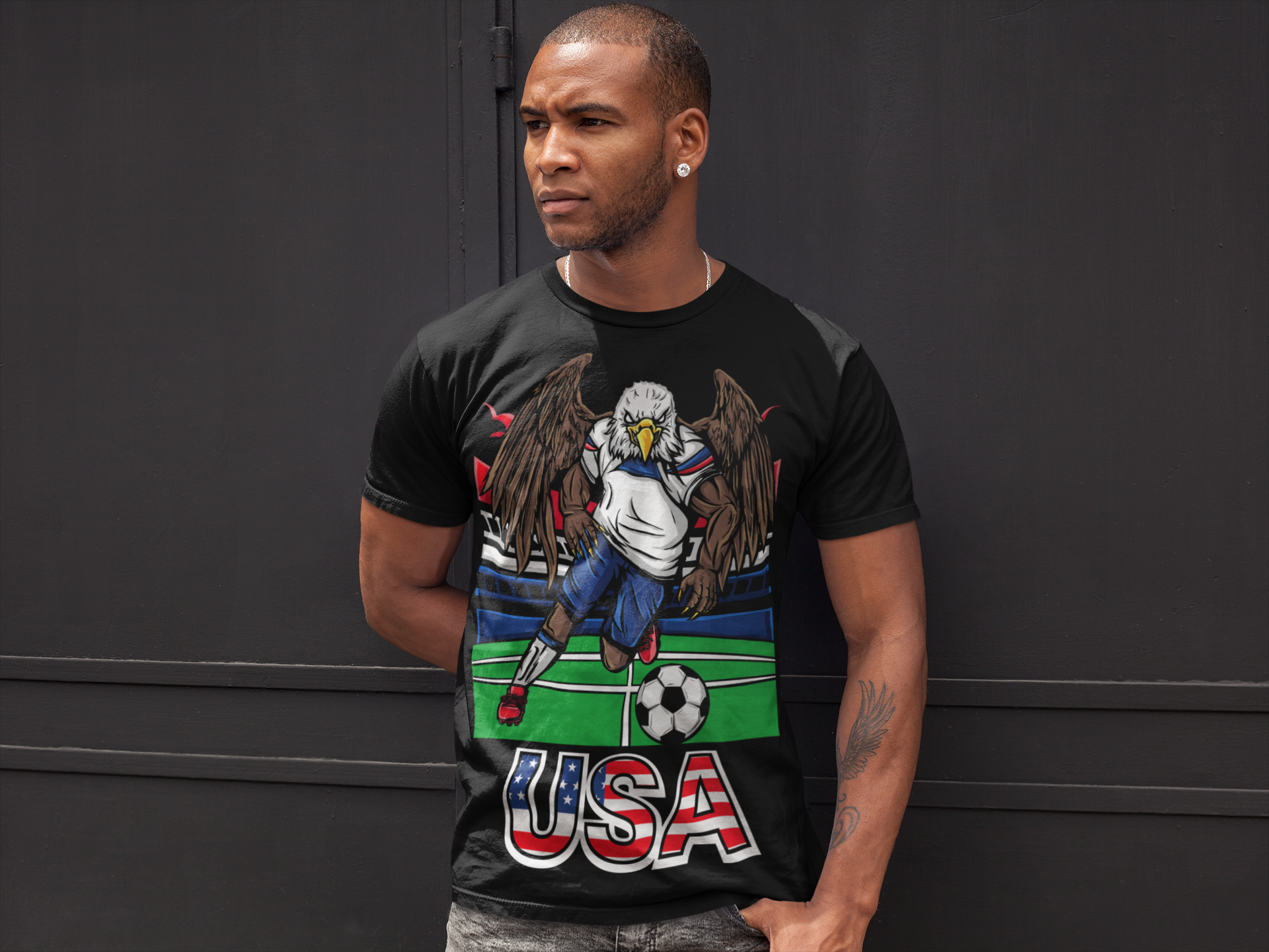 USA Futbol Soccer Men's T-Shirt