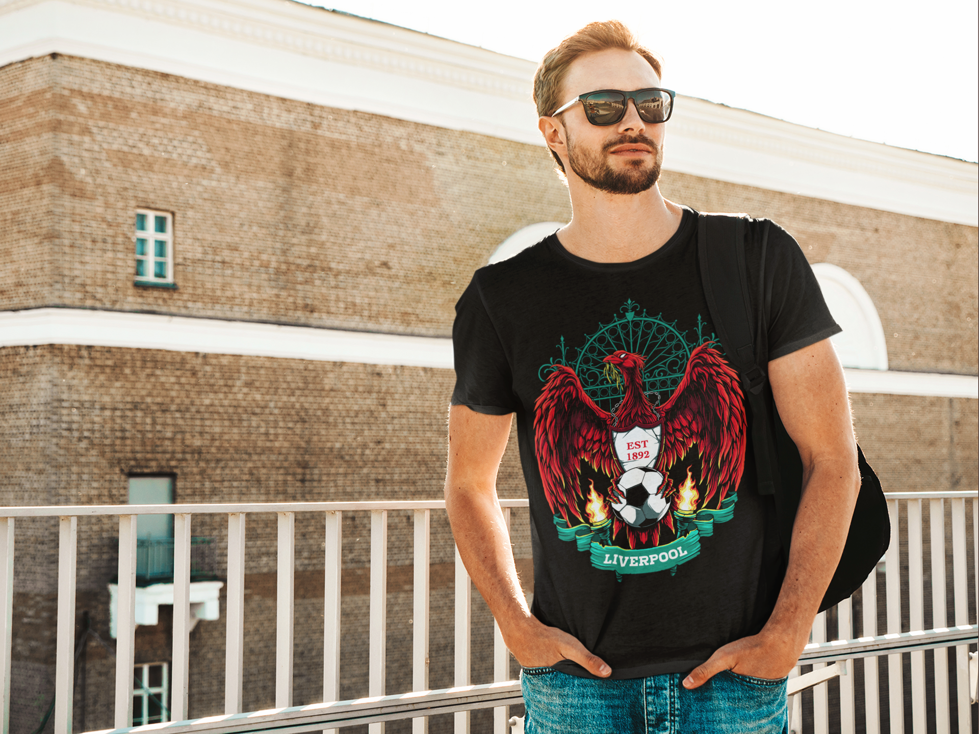 Liverpool Premier FC Futbol Soccer Men's T-Shirt