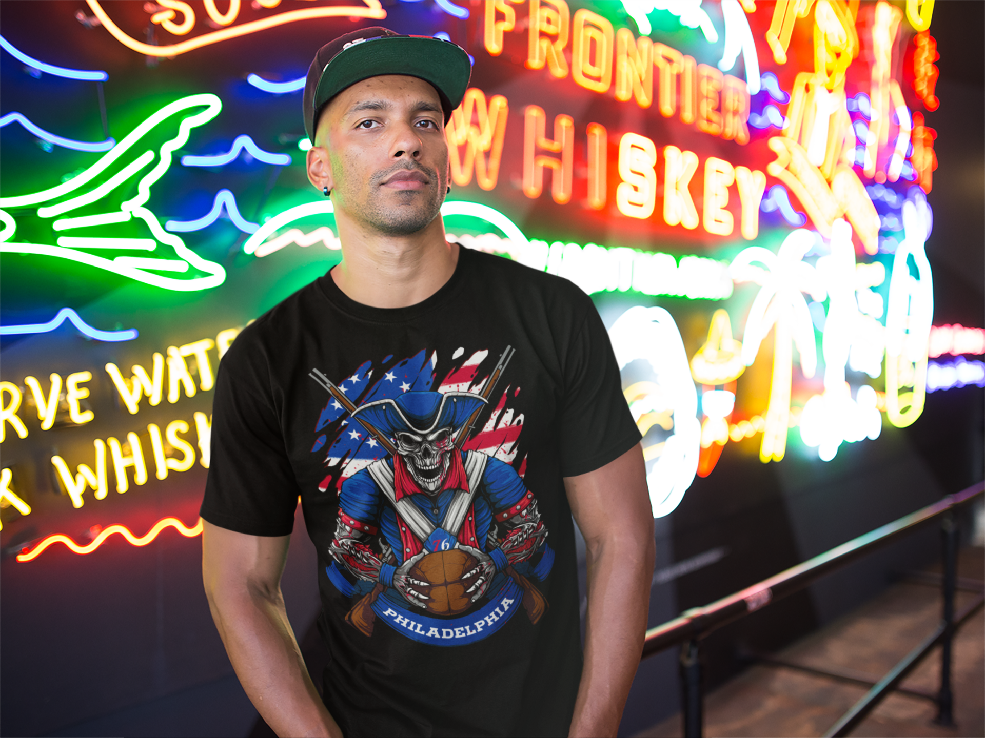 Philadelphia Basketball Men's Graphic T-Shirt