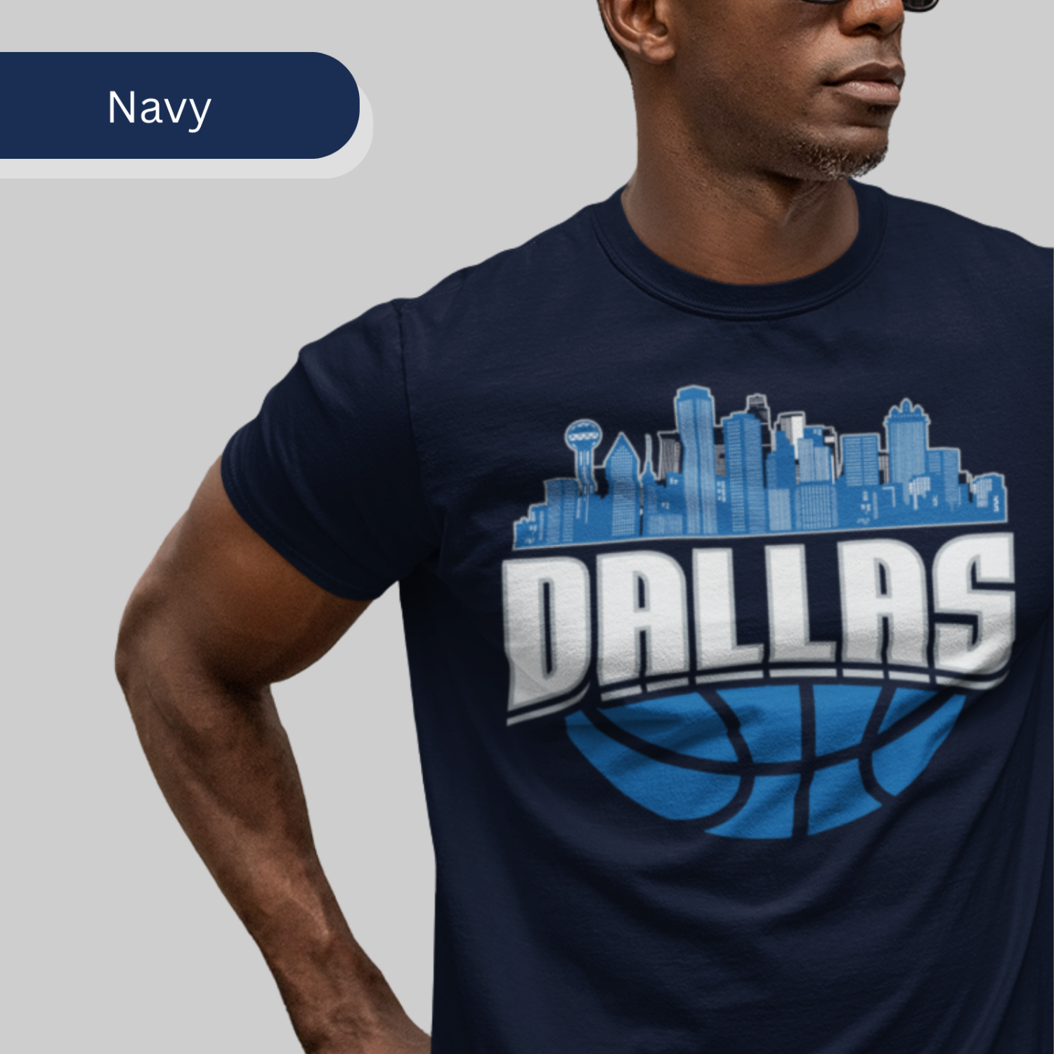Dallas Basketball 2-Pack Shirt Bundle – Navy