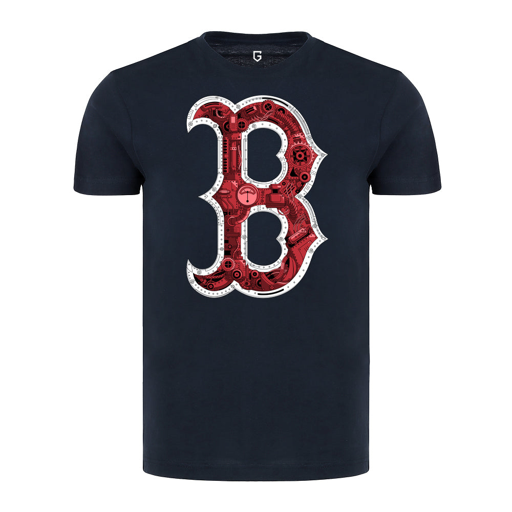 Boston Steampunk Baseball Men's T-Shirt