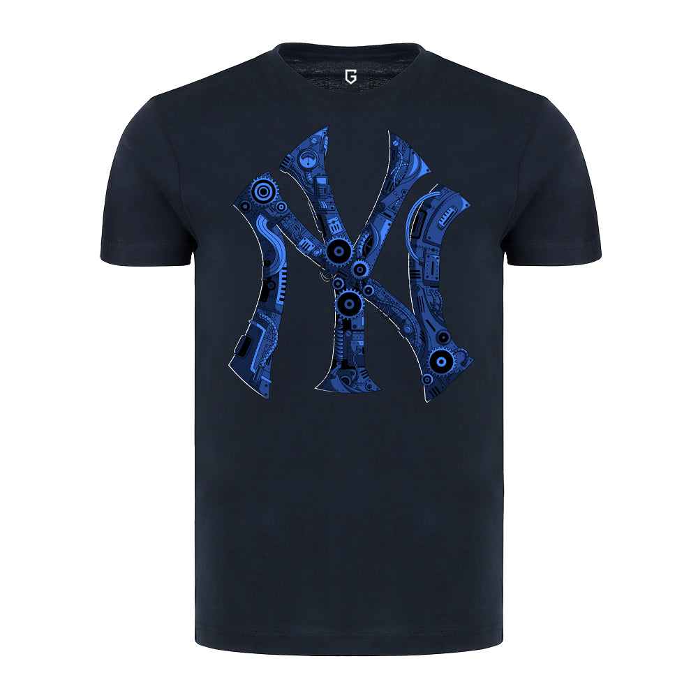 New York Steampunk Baseball Men's T-Shirt