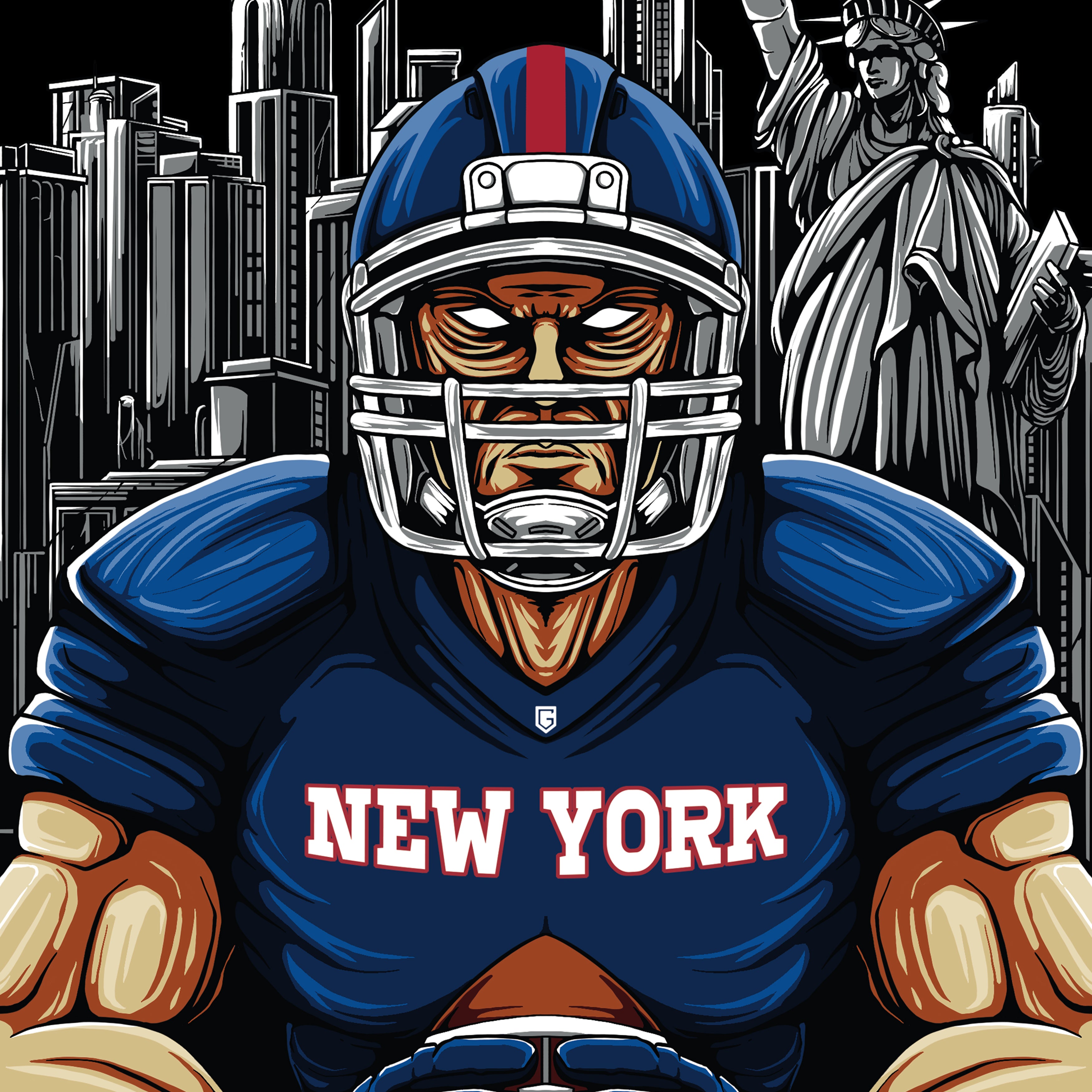 New York Football Men's T-Shirt
