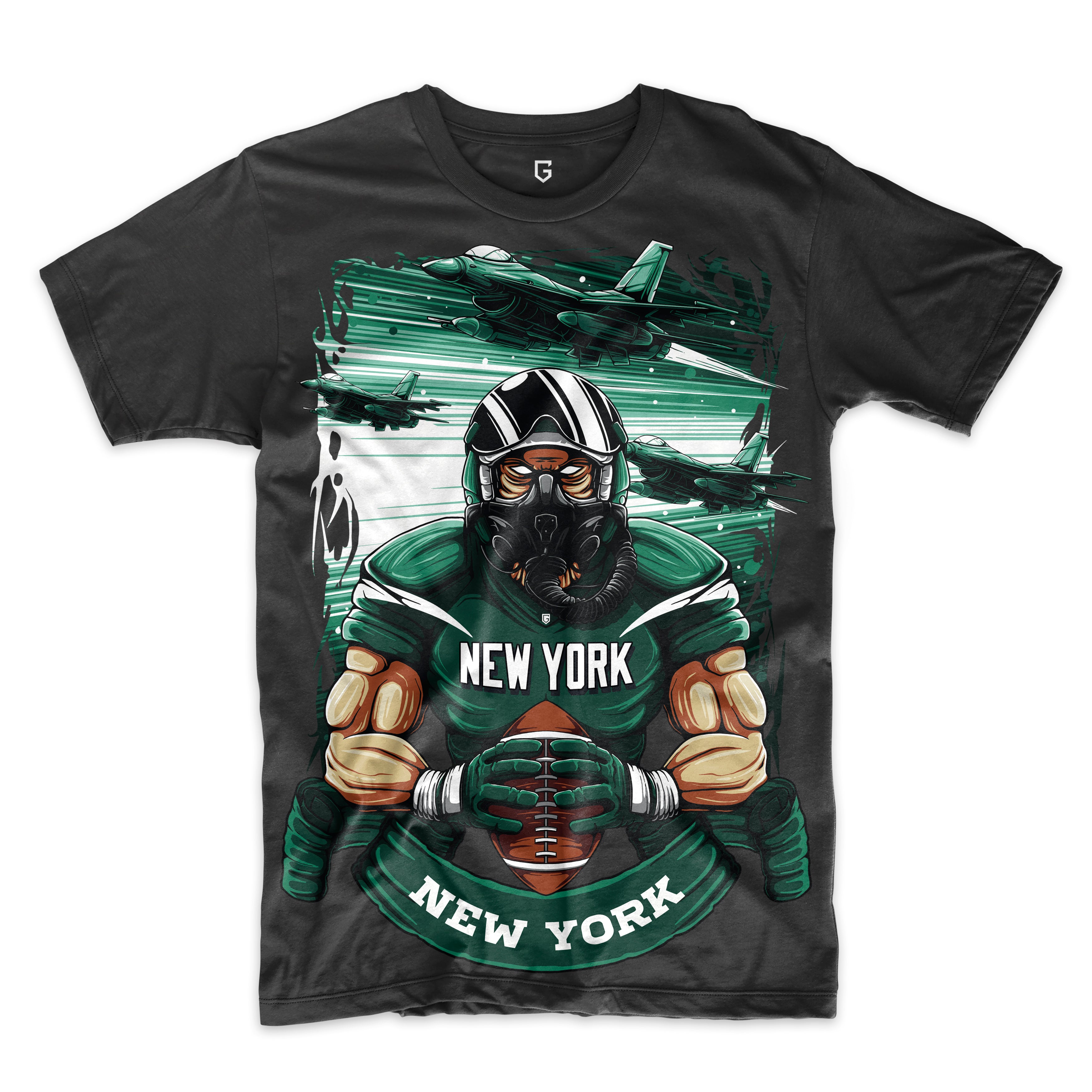 New York F-16 Football Men's T-Shirt