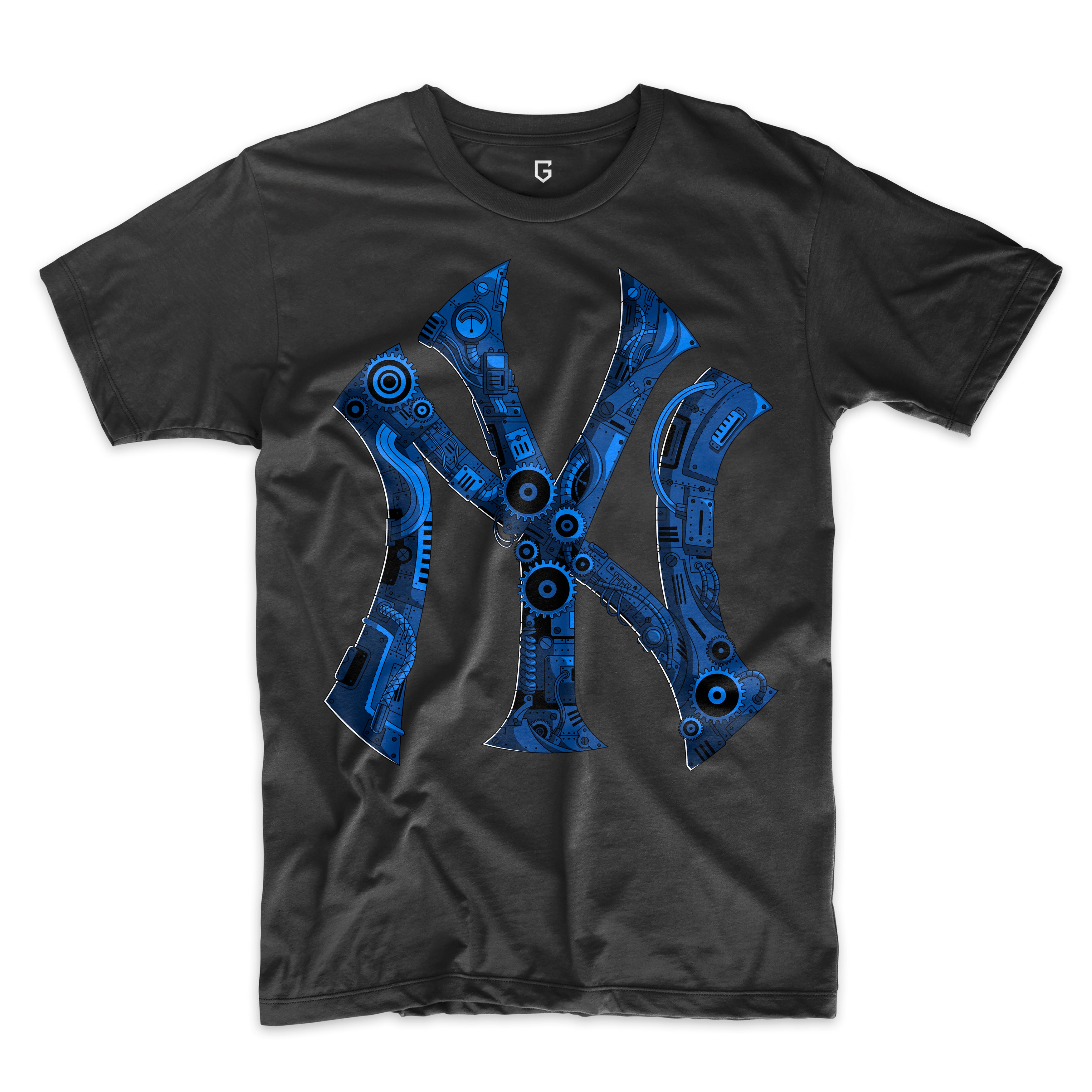 New York Steampunk Baseball Men's T-Shirt