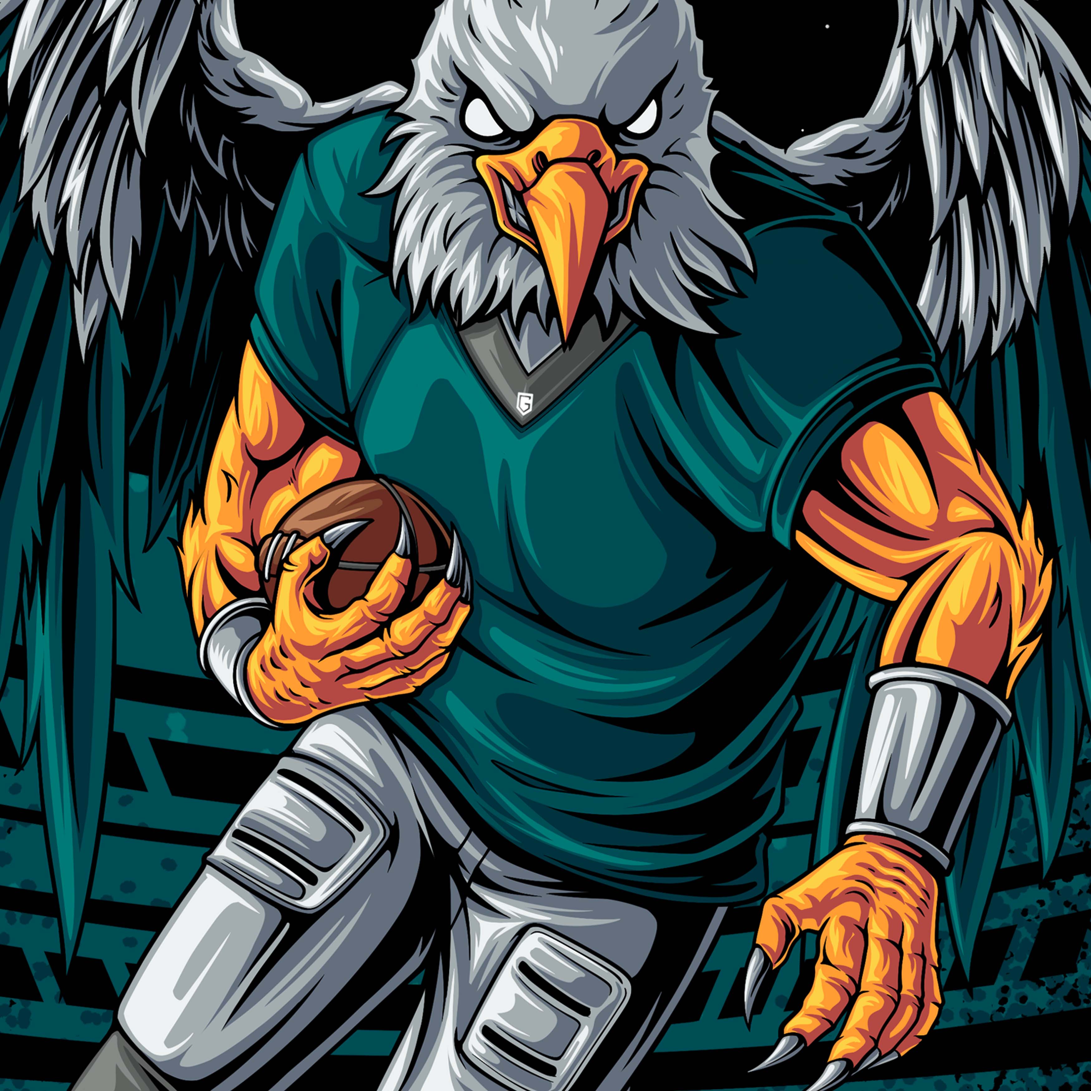 Philadelphia Football Run Men's T-Shirt