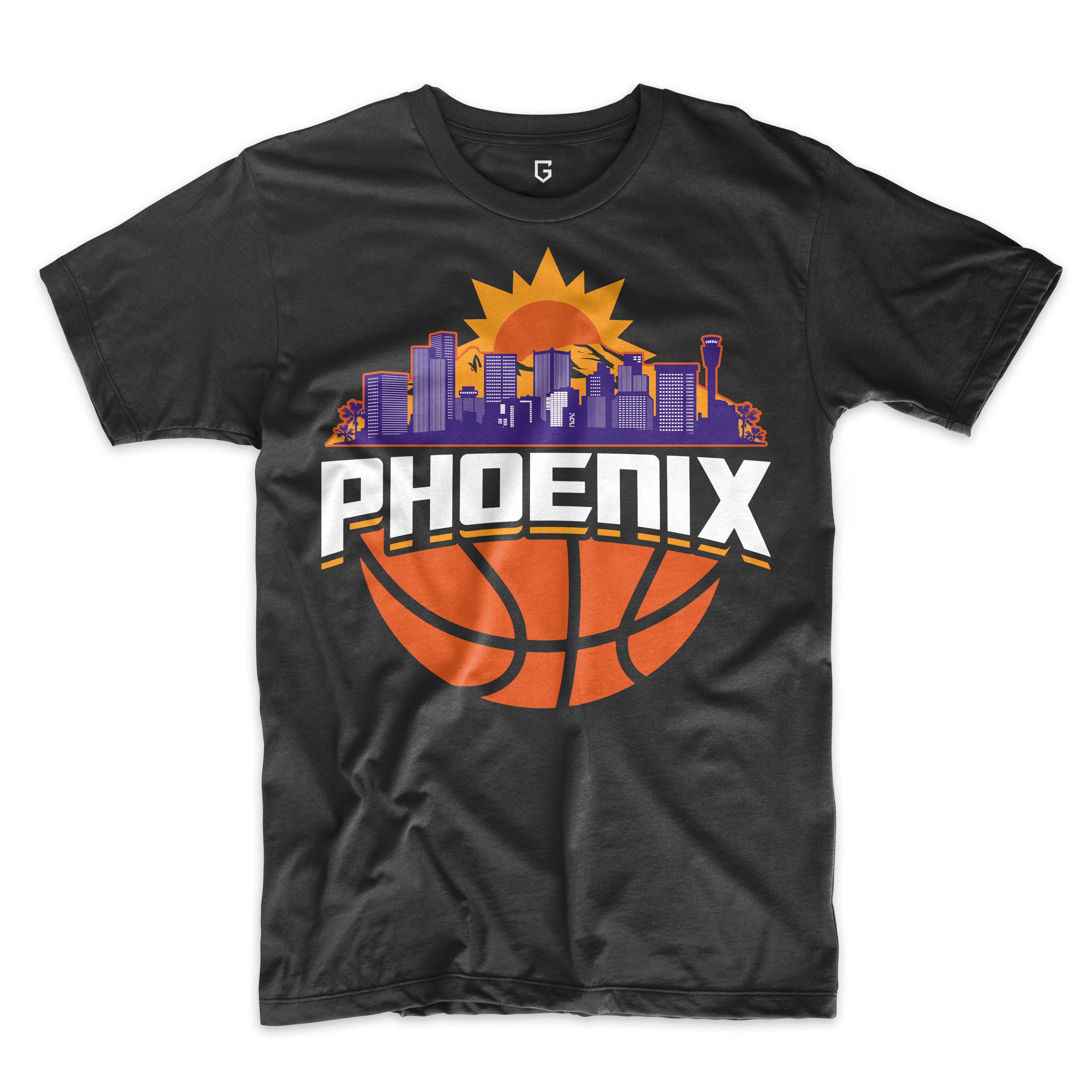 Phoenix Basketball Skyline Men's T-Shirt