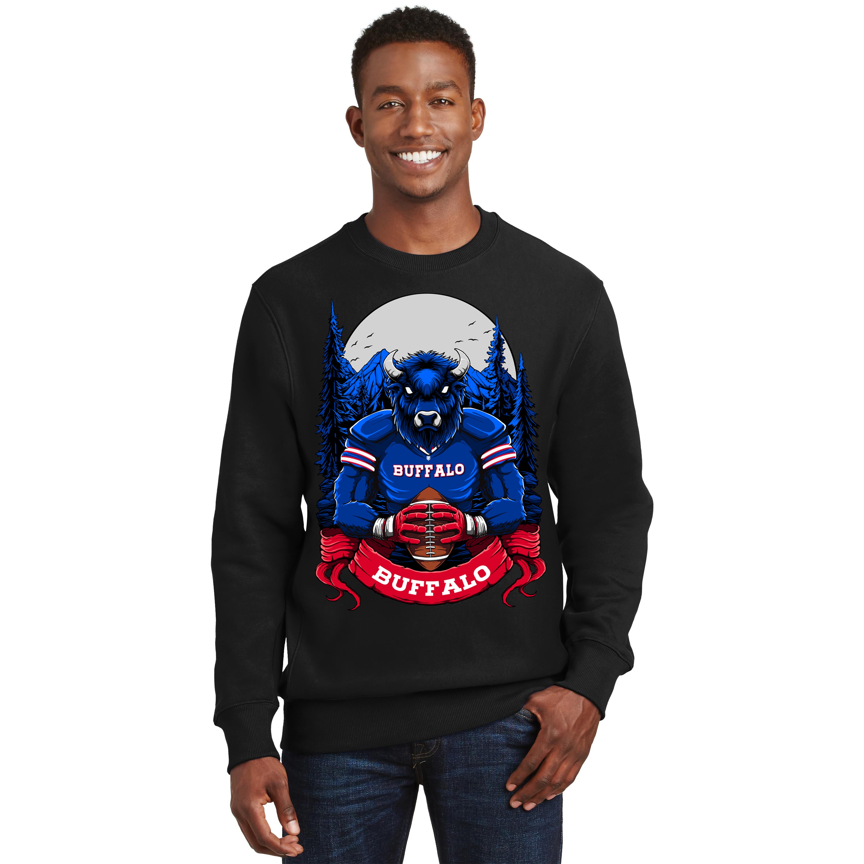 Buffalo Football Men's Graphic Sweatshirt