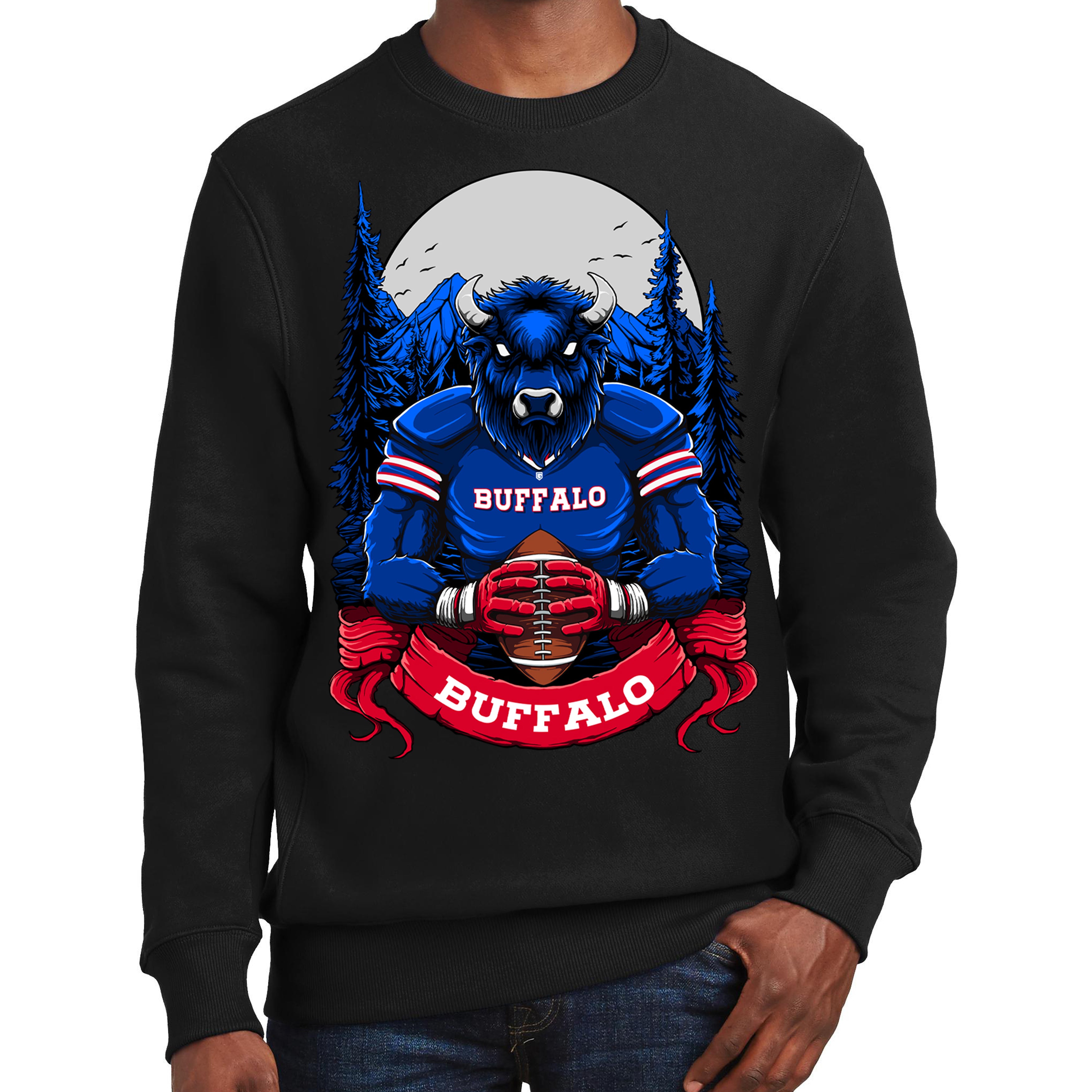 Buffalo Football Men's Graphic Sweatshirt