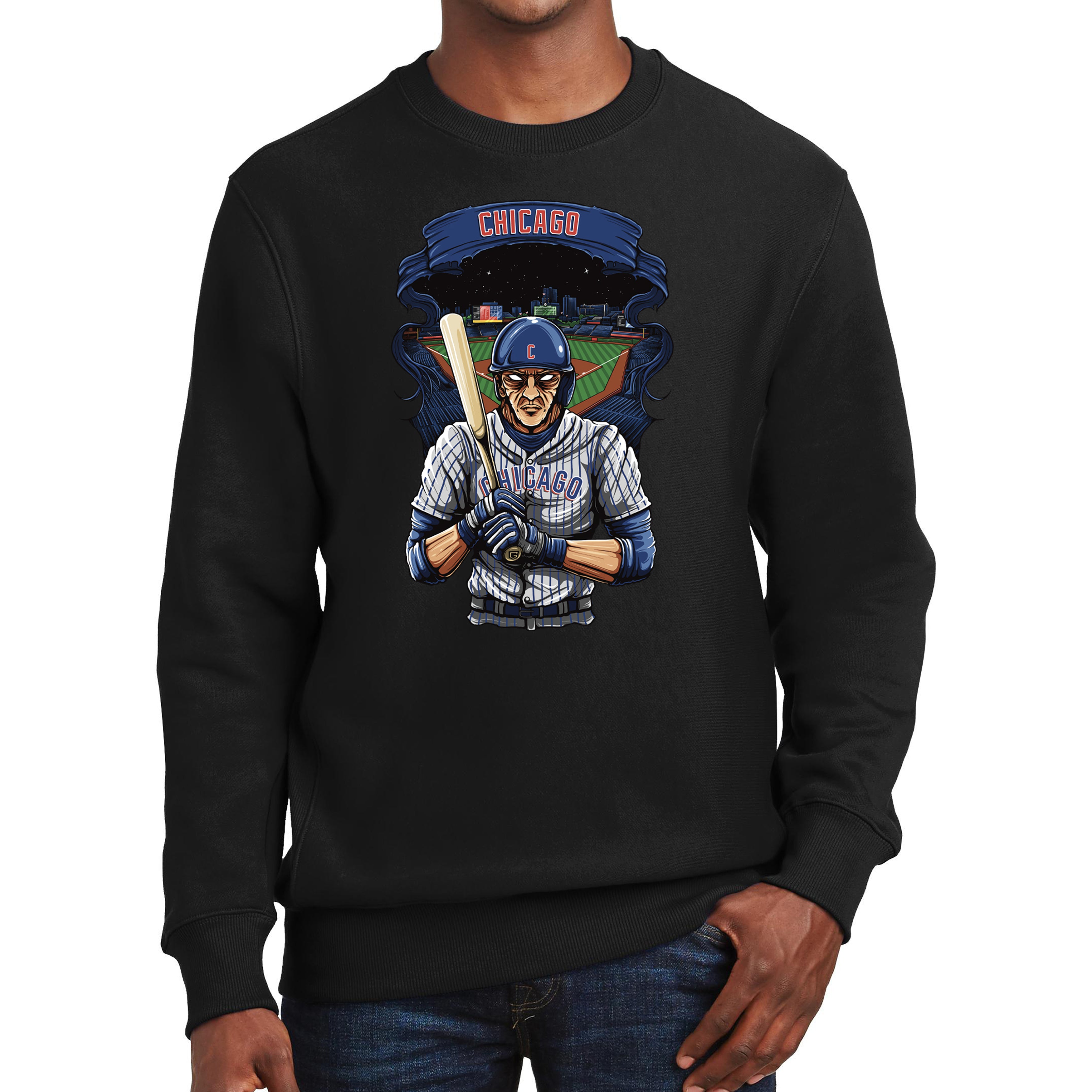 Chicago Baseball Men's Graphic Sweatshirt