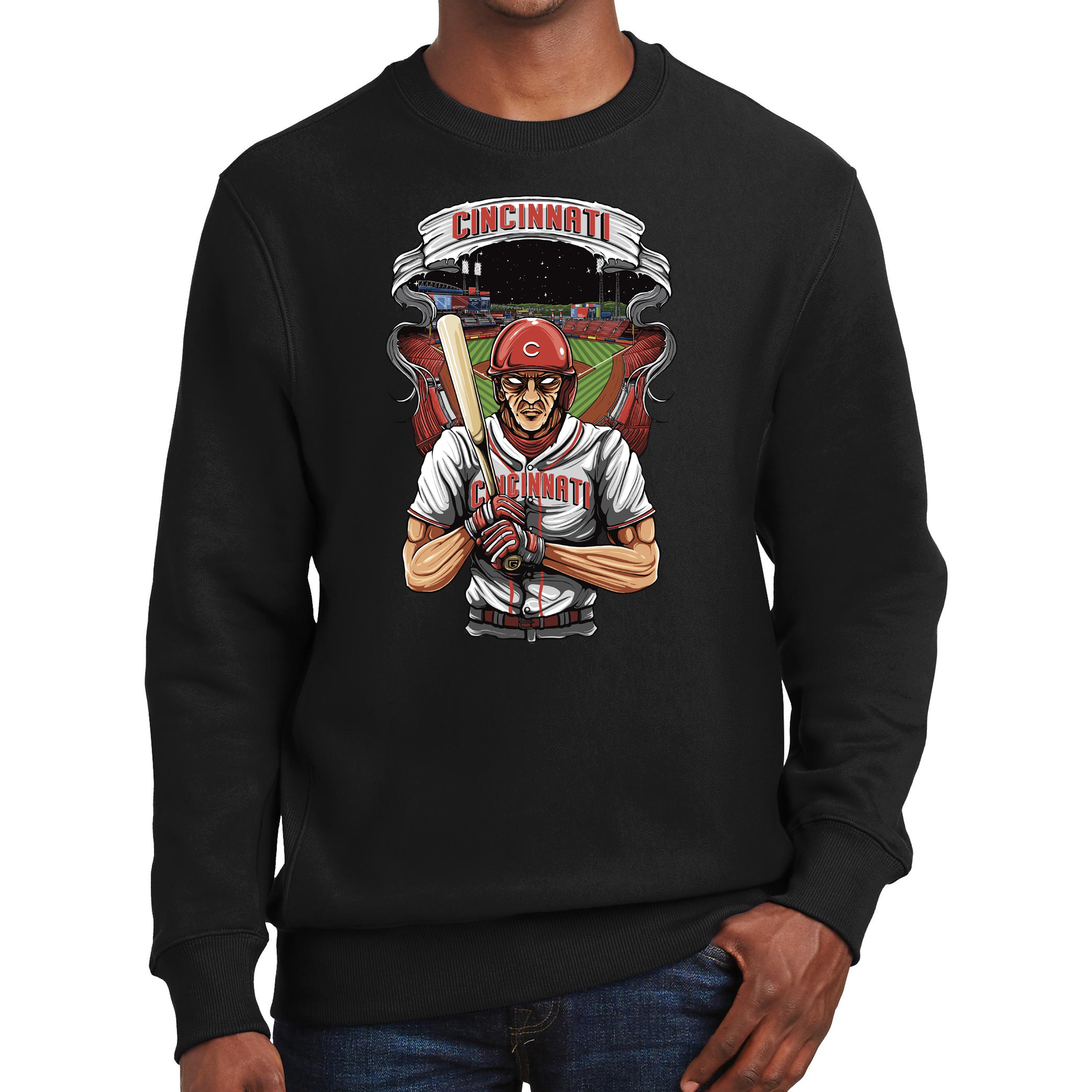 Cincinnati Baseball Men's Graphic Sweatshirt