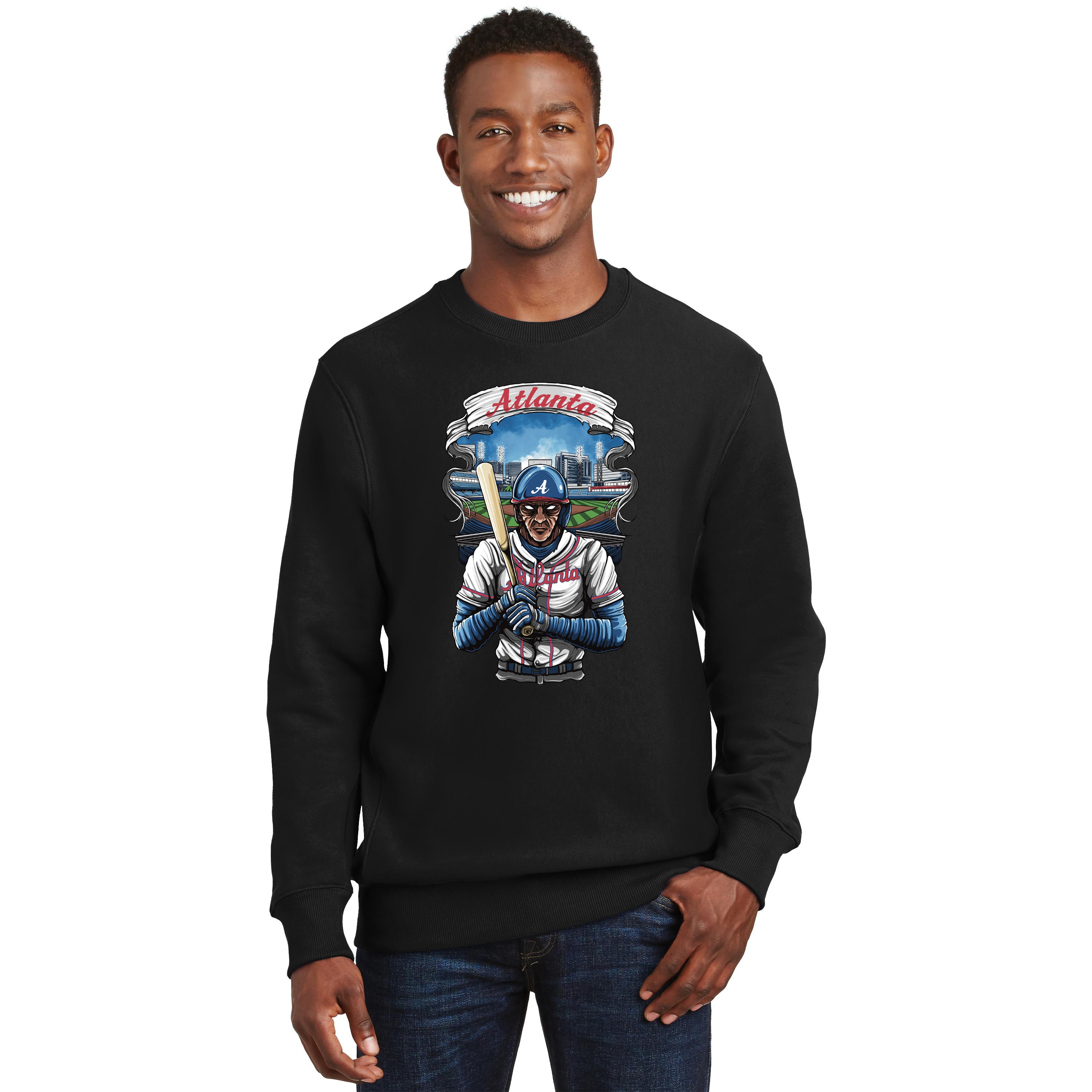 Atlanta Baseball Men's Graphic Sweatshirt