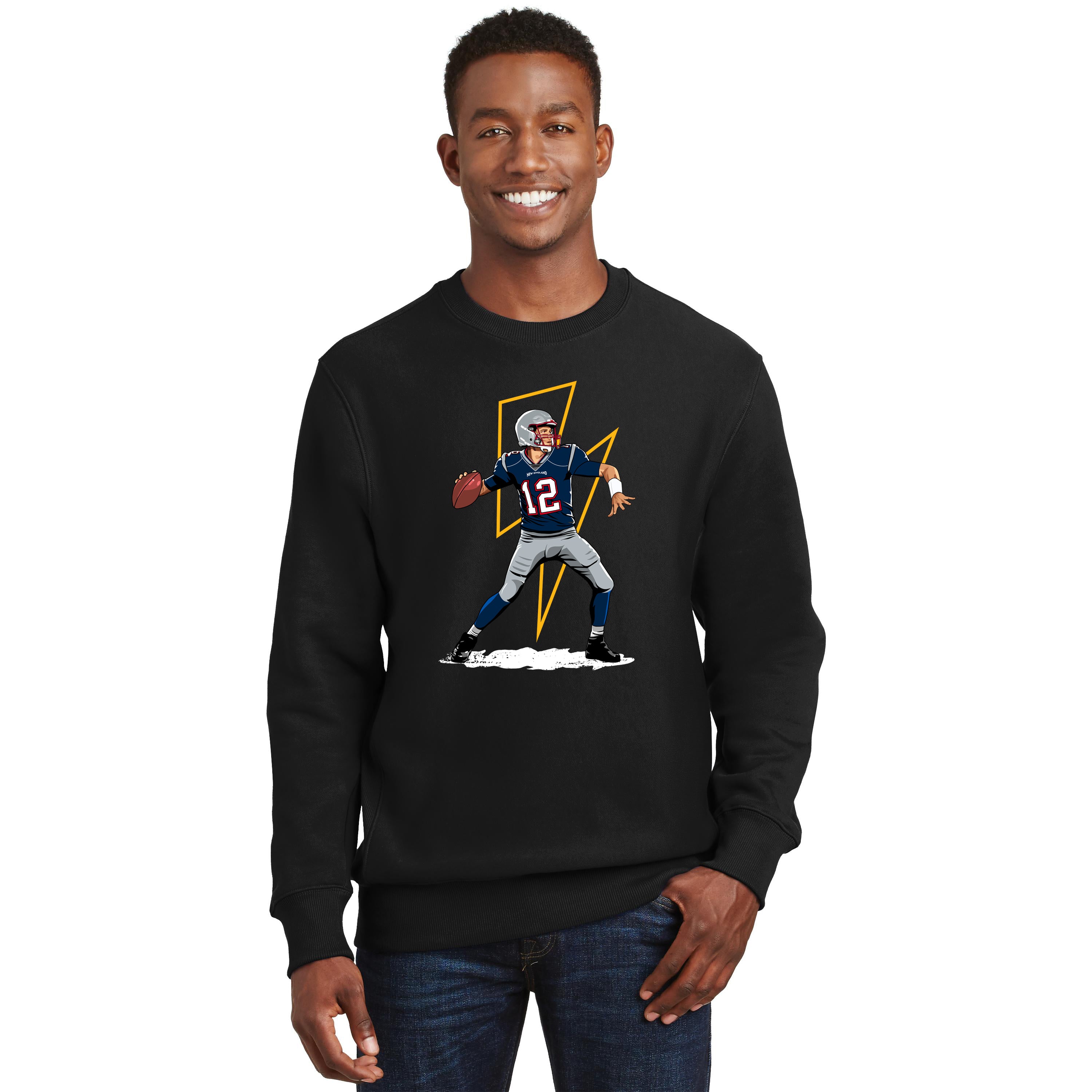 New England Quarterback Football Sweatshirt