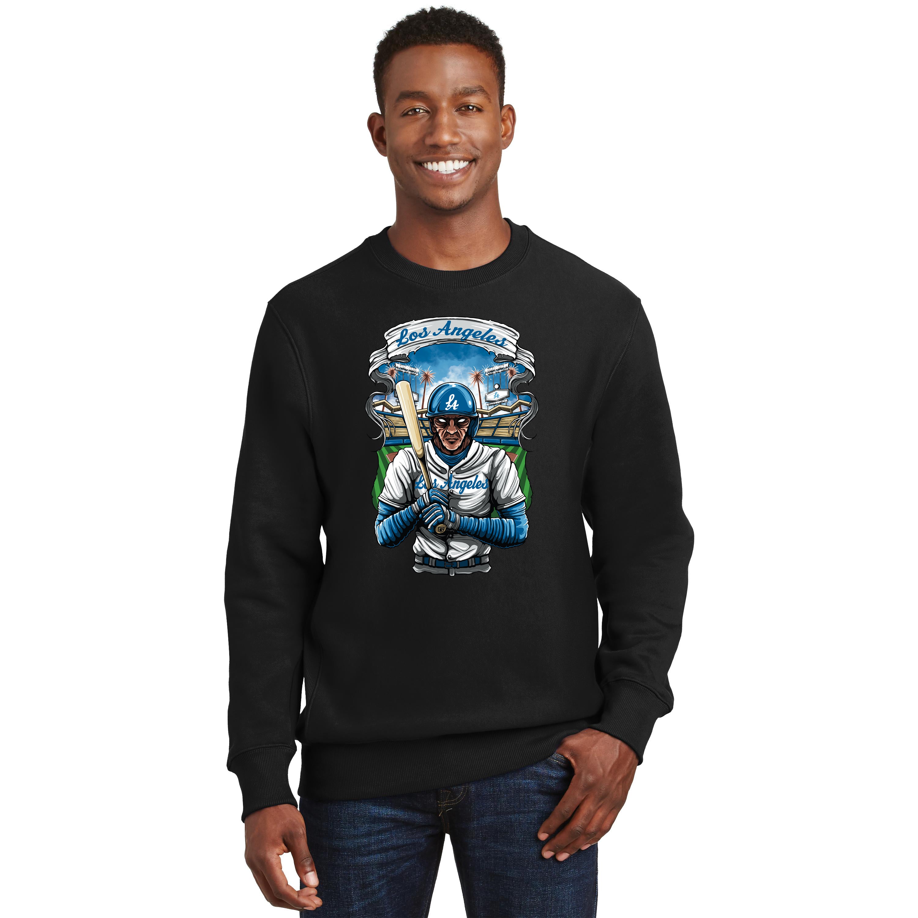 Los Angeles Baseball Men's Graphic Sweatshirt