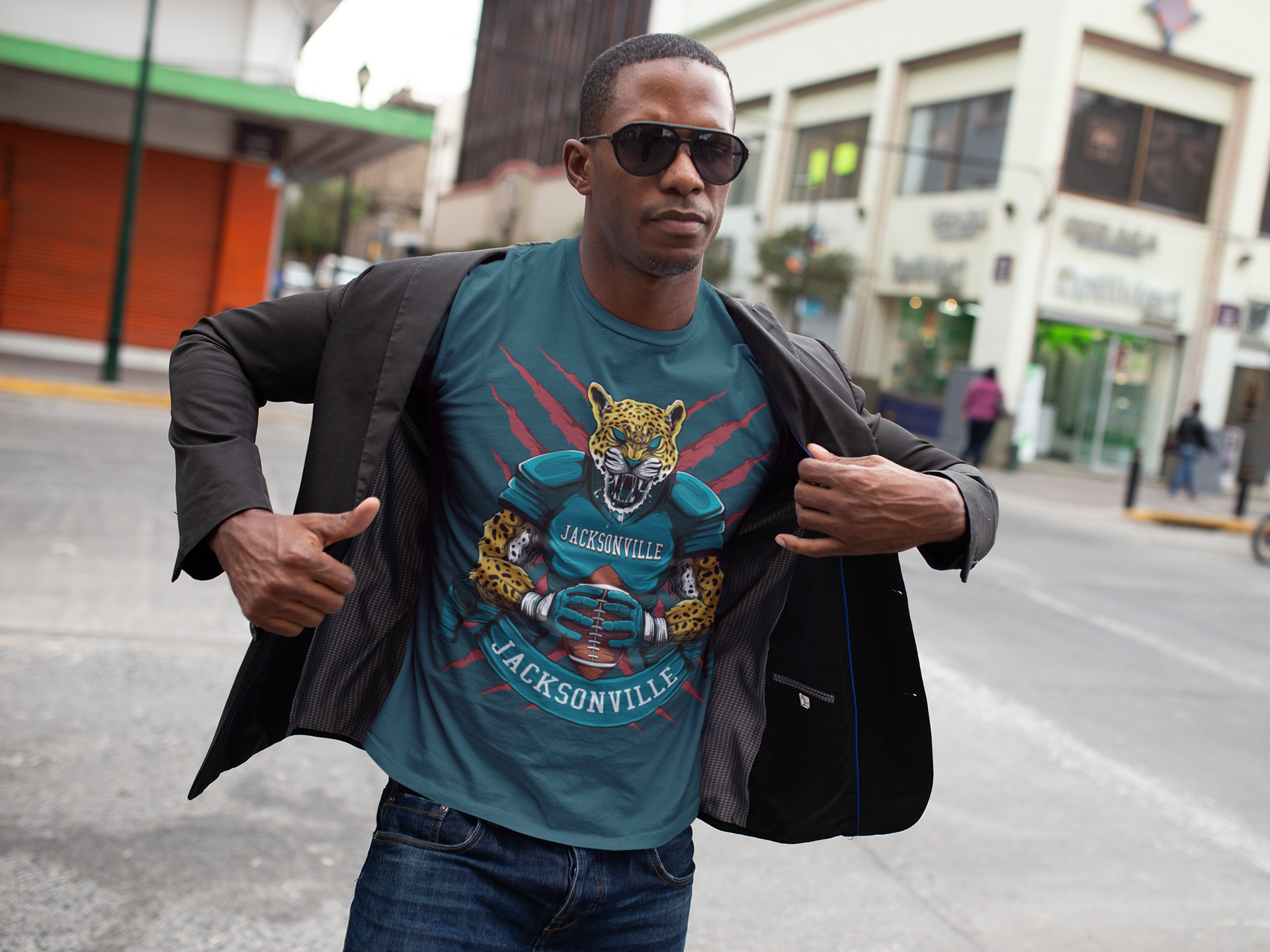 Jacksonville Football Men's T-Shirt