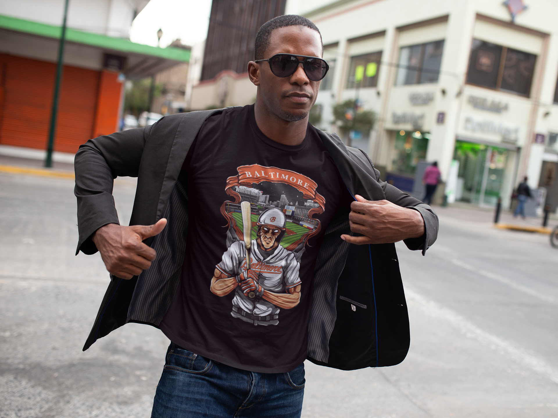 Baltimore Baseball Men's Graphic T-Shirt