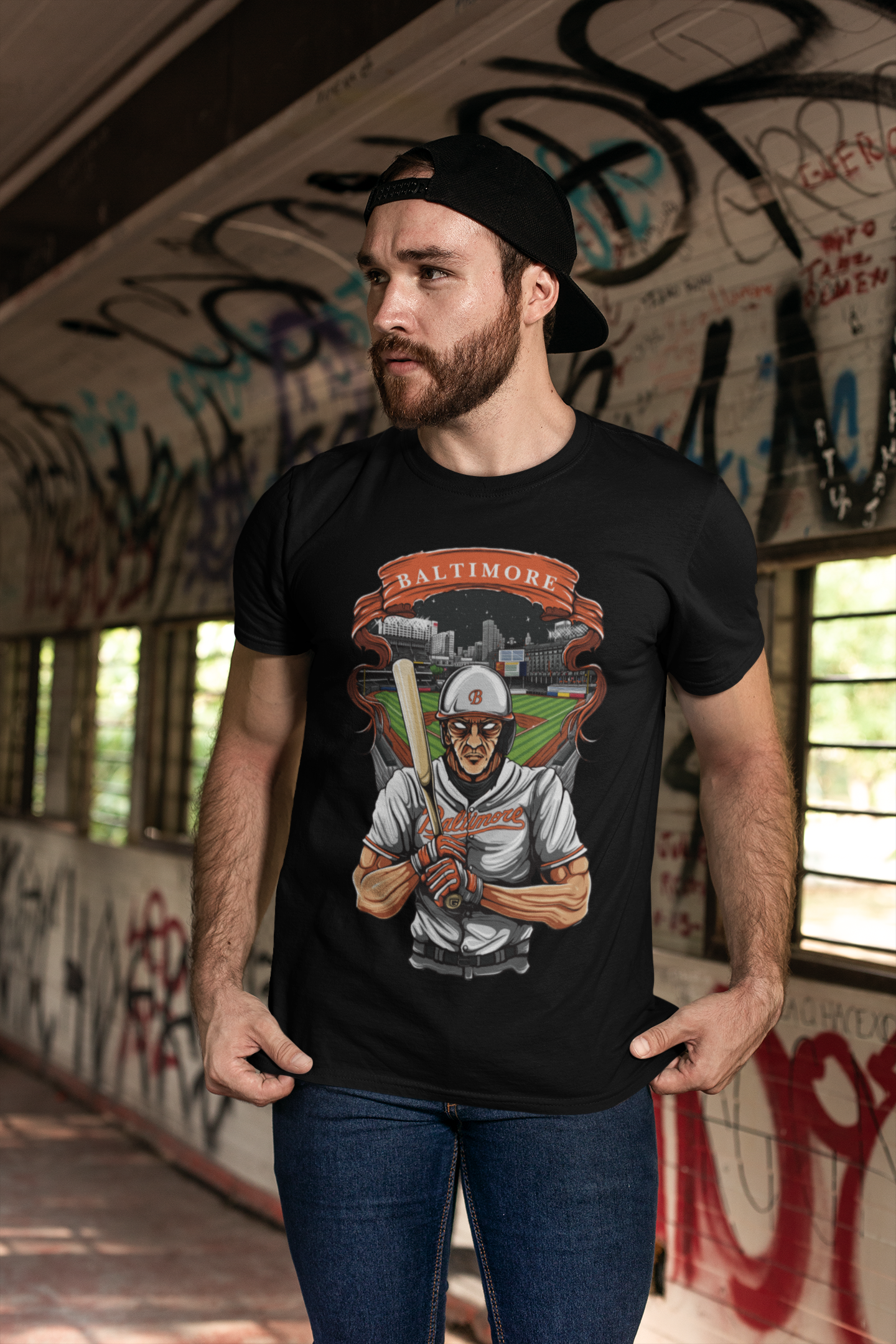 Baltimore Baseball Men's Graphic T-Shirt